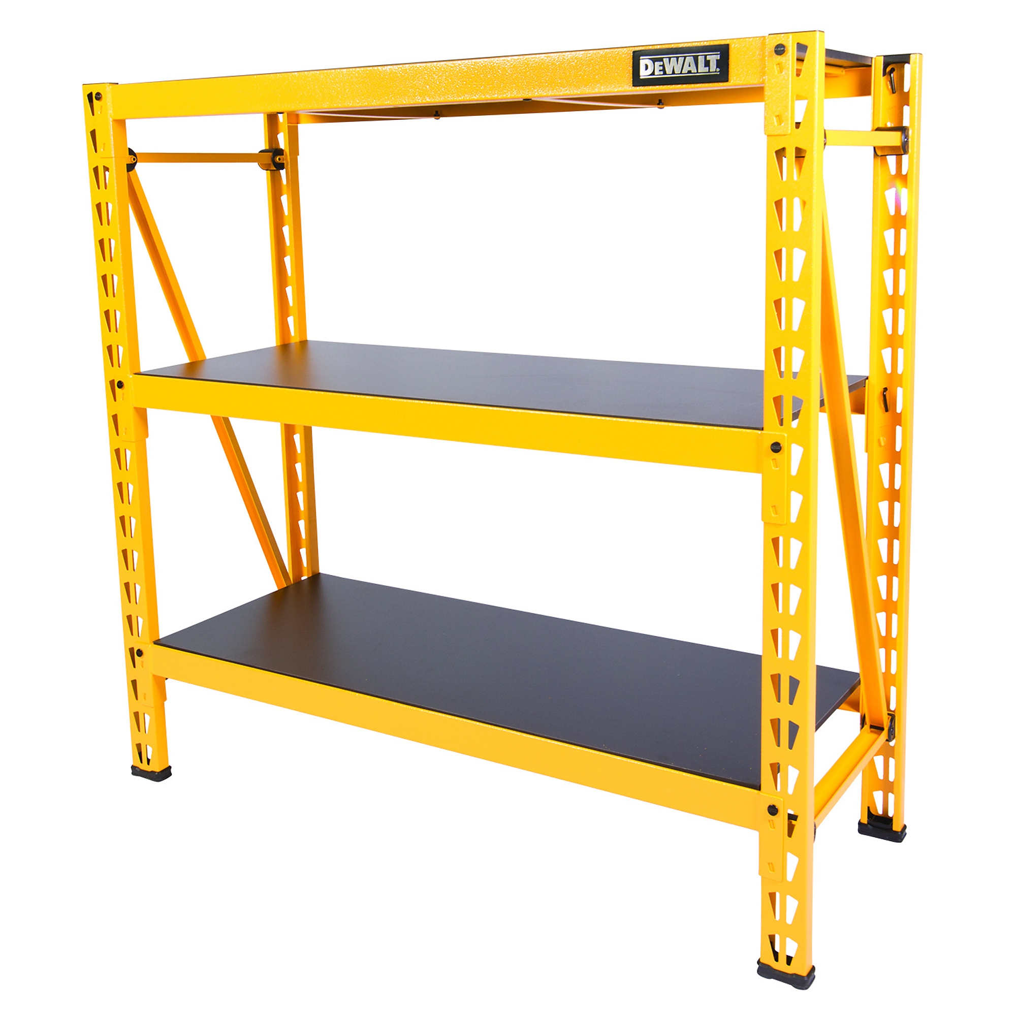 DEWALT Industrial Storage Rack — 4ft. Tall, 3 Shelves, 4,500-Lb. Capacity, Model# DXST4500