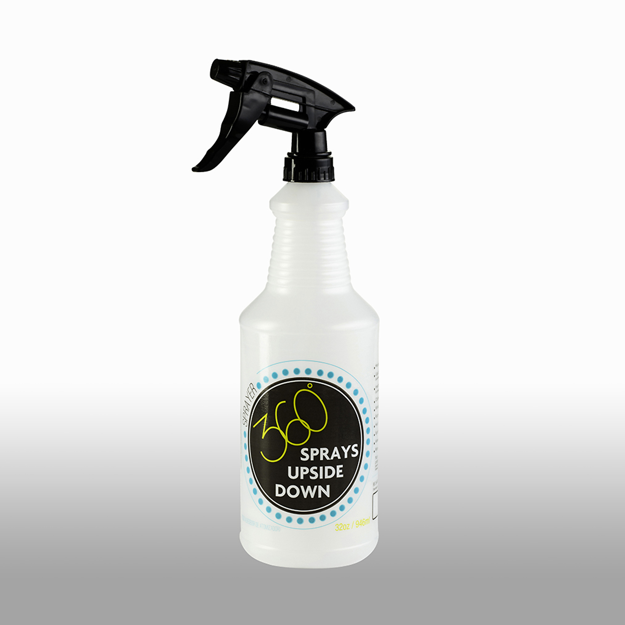 Sprayco 32oz All Around Spray Bottle, 360 Degree Spray Trigger, Model# 800419