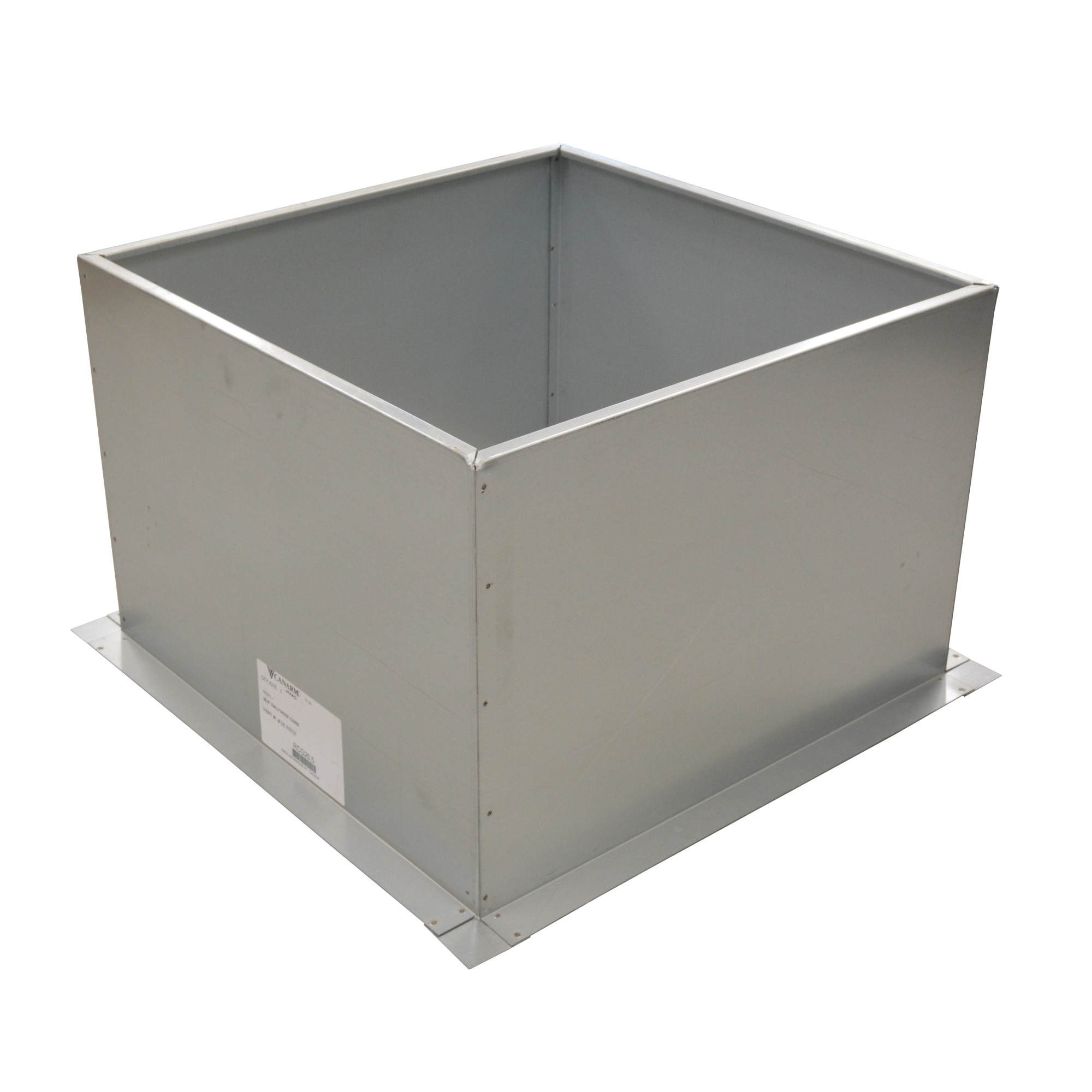 Canarm Galvanized Roof Curb — 23.25in., Model# RCG23.25