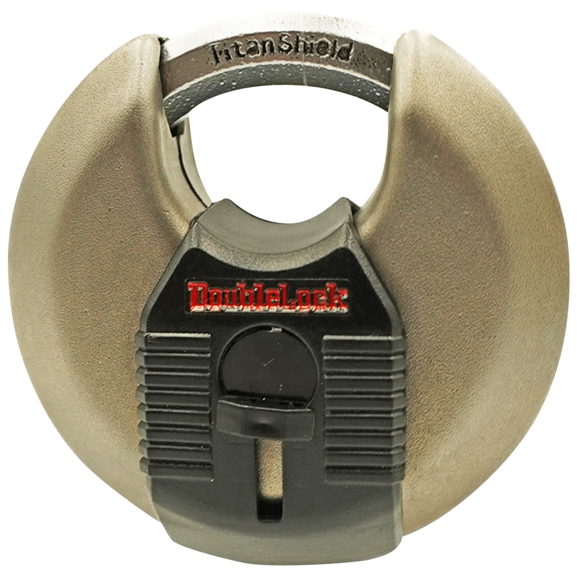 DoubleLock USA Crab 2.0 Upgraded Stainless Discus Lock — Tamper-Resistant, Compact Design, Model# 890-070A