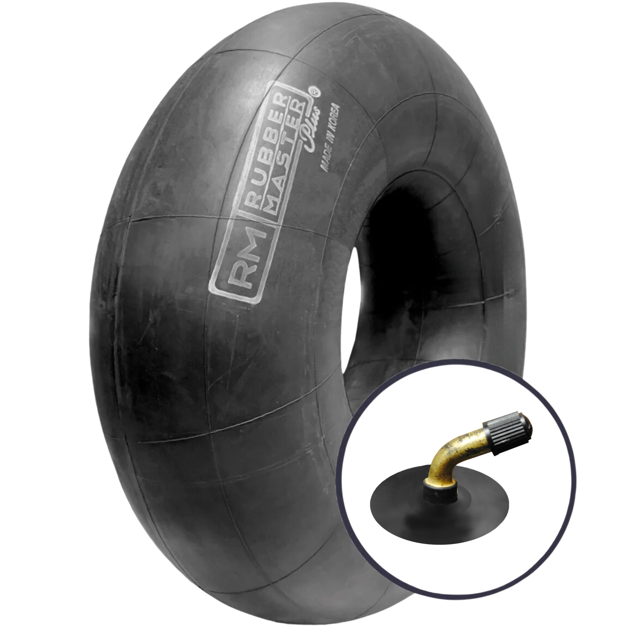 RubberMaster 4.10/3.50-4 Inner Tube With JS87P Valve Model#250075