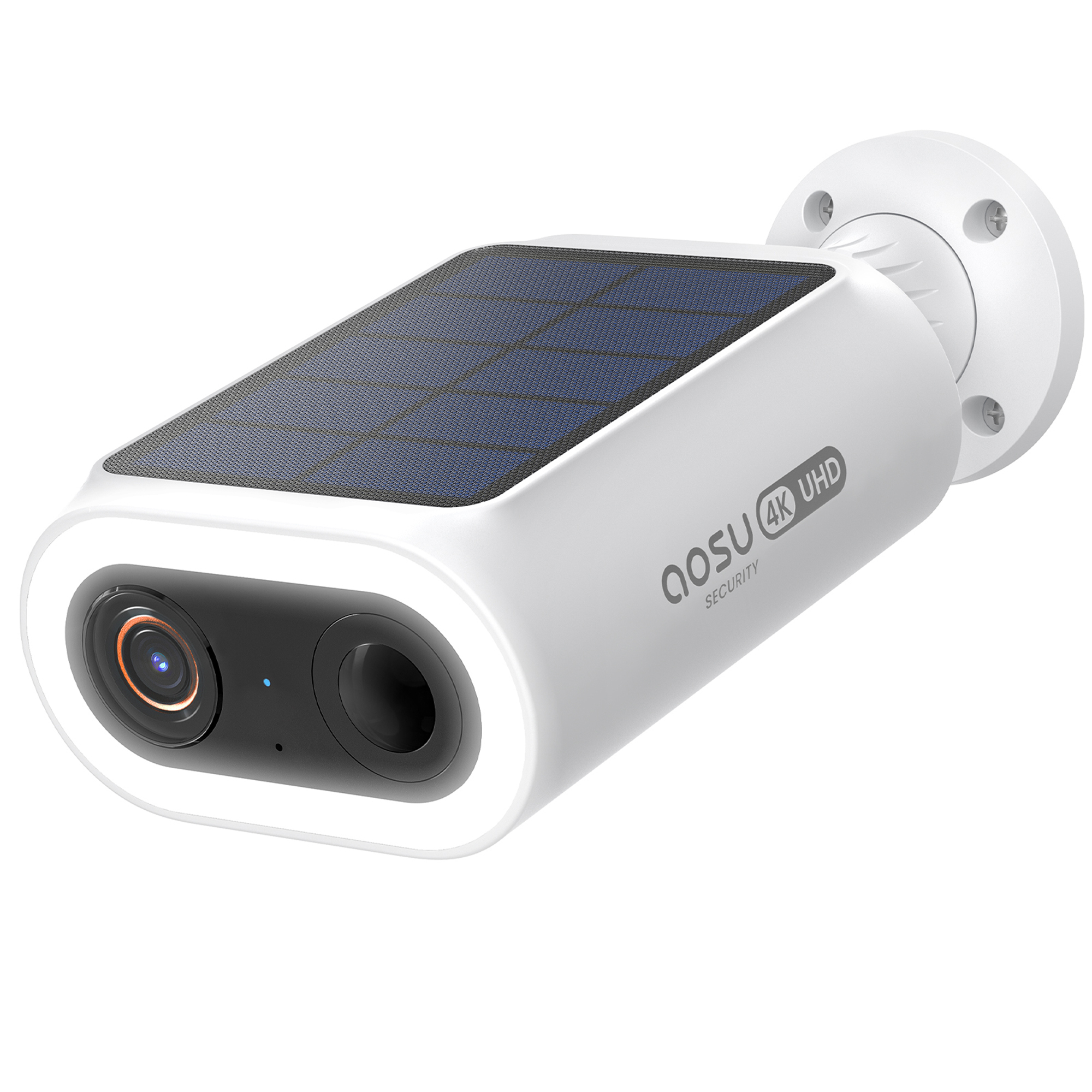 Aosu 4K UHD Wi-Fi Outdoor AI-Smart Solar Security Camera — 8.0 MP, 6x Zoom, Full-Color Night Vision, Model# C8S2CA11