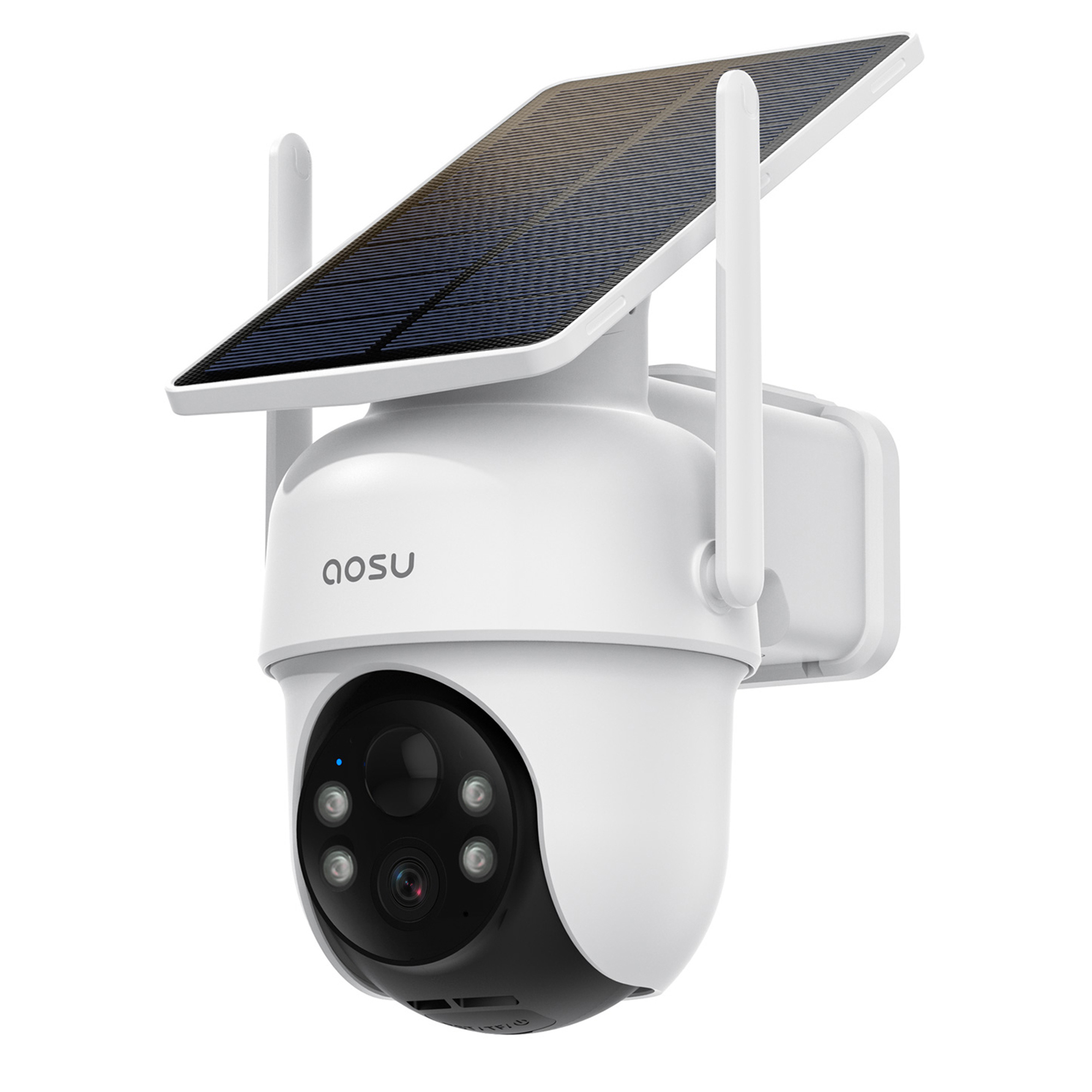 Aosu 2K QHD Wi-Fi Outdoor Solar Security Camera — 3.0 MP, Panoramic PTZ, Auto-Tracking, Model# C9C2CA11