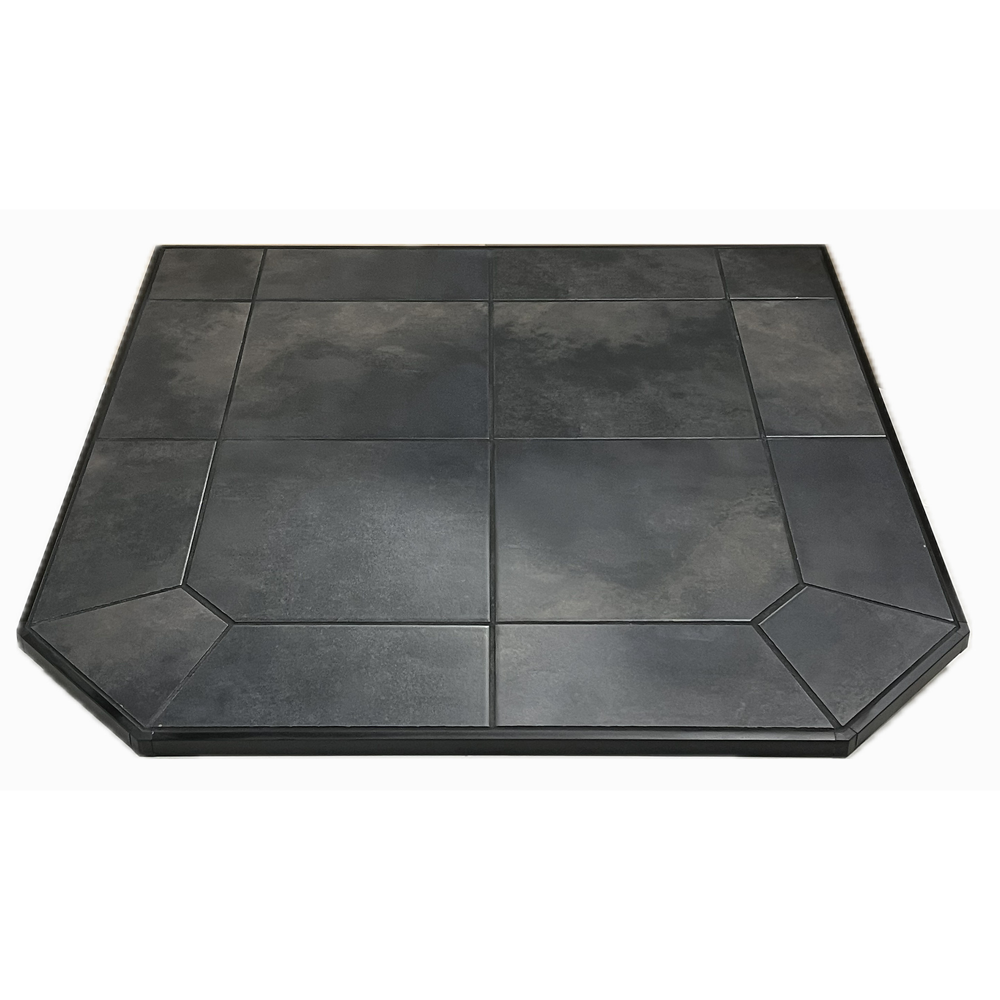Comfortbilt Standard Hearth Pad — Black, Type 2, Model# OE-36ST-BC-T2