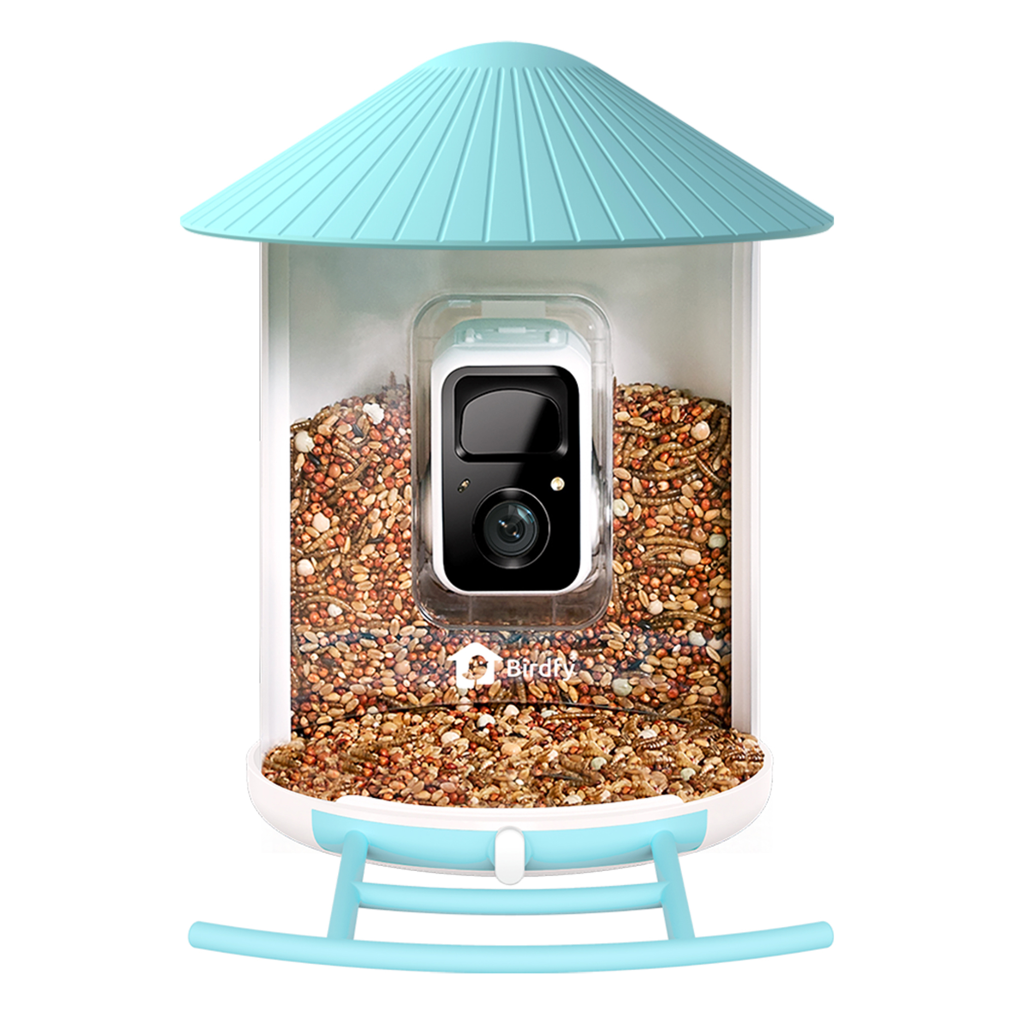Birdfy AI-Powered Smart Bird Feeder with Live Camera — 1080p HD, Identify Over 6,000 Species, Weather-Resistant, Model# NT-8102-100XU