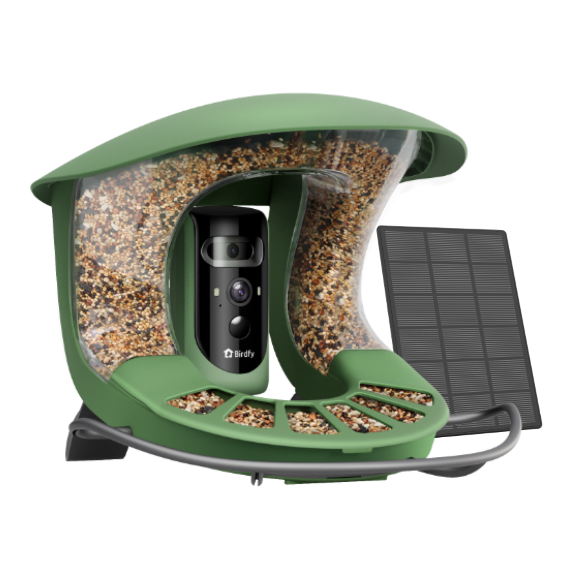 Birdfy Next-Gen Smart Bird Feeder — Dual-Perspective Camera, Cinema-Quality Clarity, Live Alerts, Solar Powered, Model# NT-8612-100MAX
