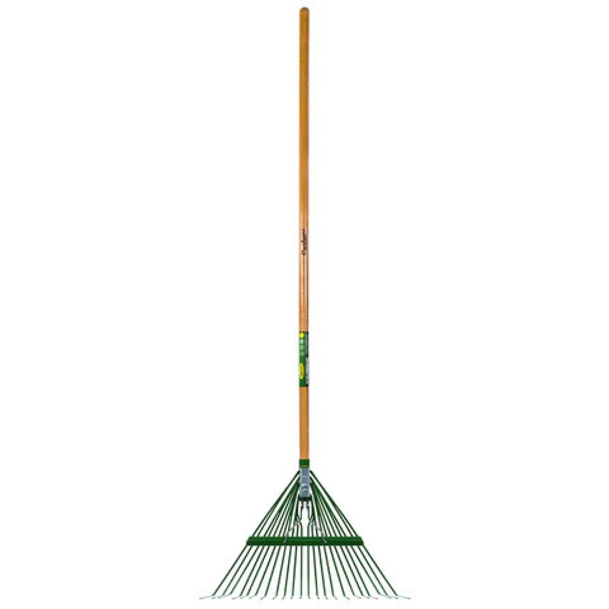 Metal Garden Rake with Hardwood Handle, 22 Tines, Model# 51057-A