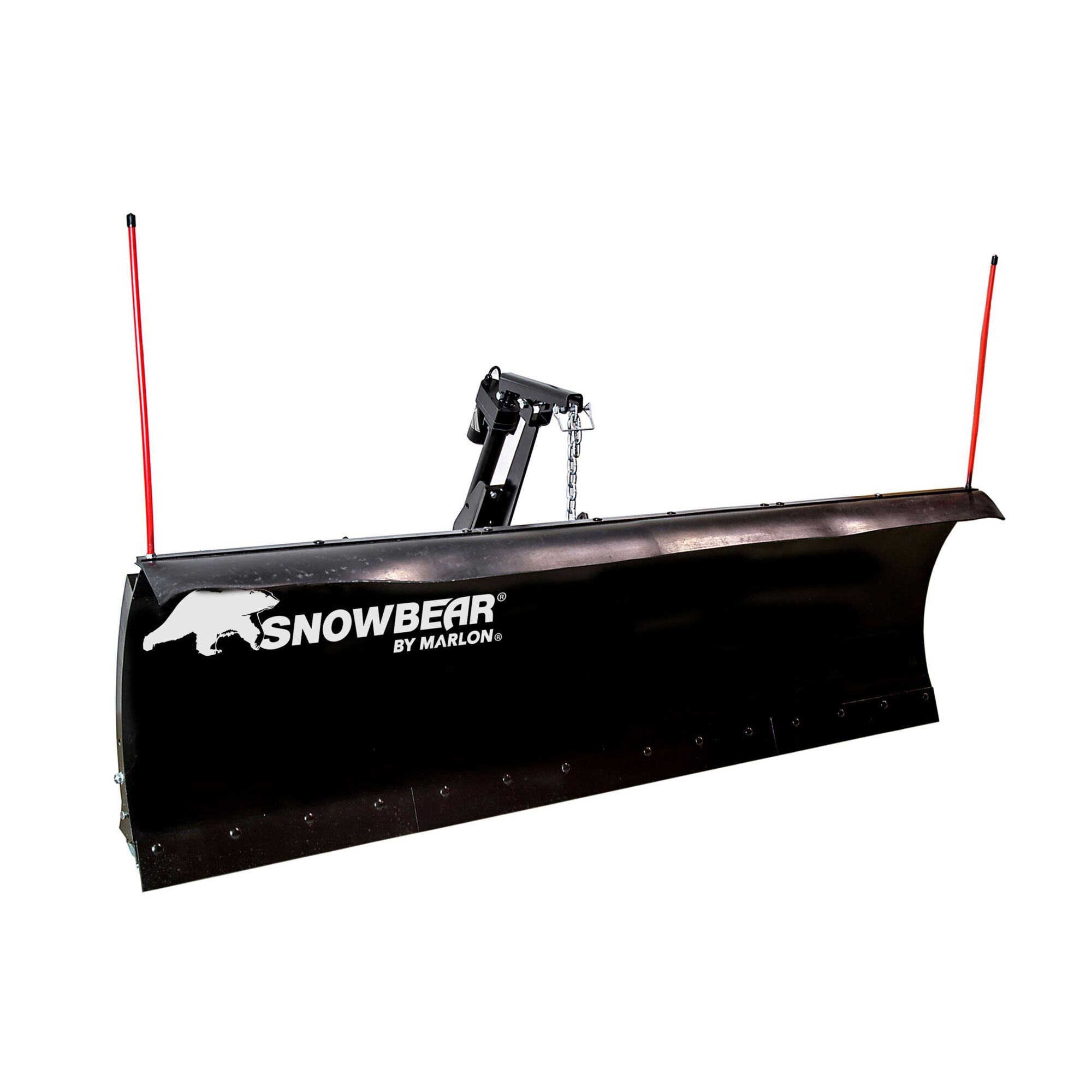 SnowBear Universal Elite Hitch-Mounted Snowplow — 82in. x 19in., Actuator-Driven, Model# AVAL8219ELT