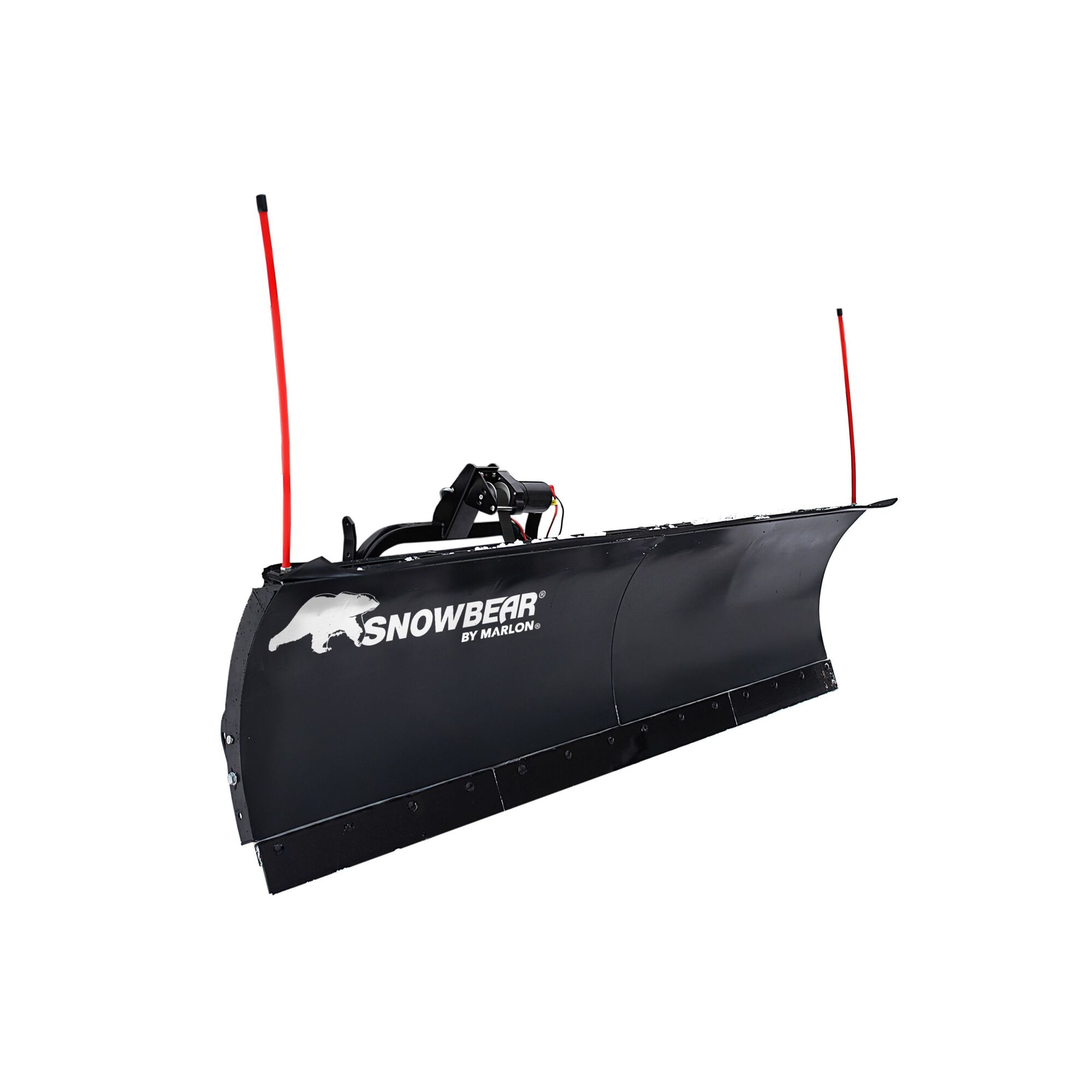 SnowBear Universal Hitch-Mounted Winch-Driven Snowplow — 88in. x 26in., 3000 Lb. Wireless Electric Winch, Model# AVAL8826