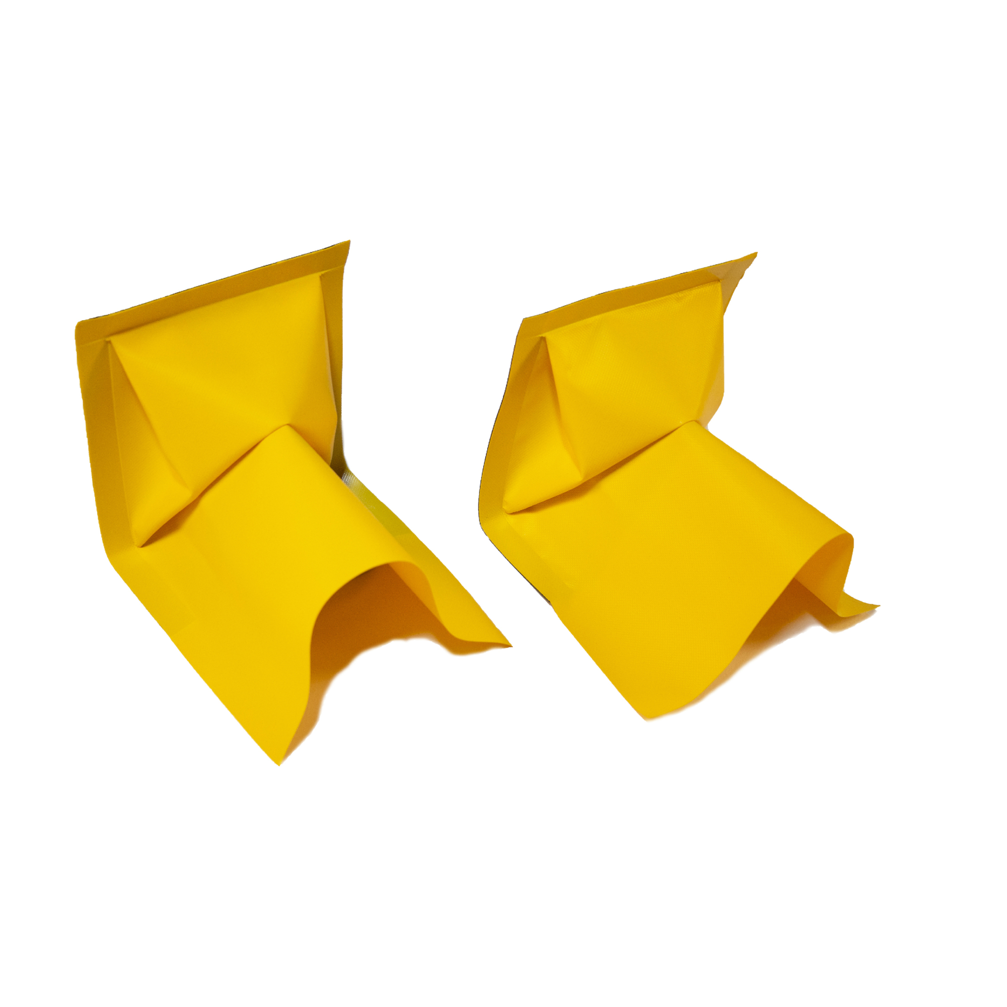 Justrite Make-A-Berm Vertical Corner — 2in. Height, 2 Pcs, Model# 28483