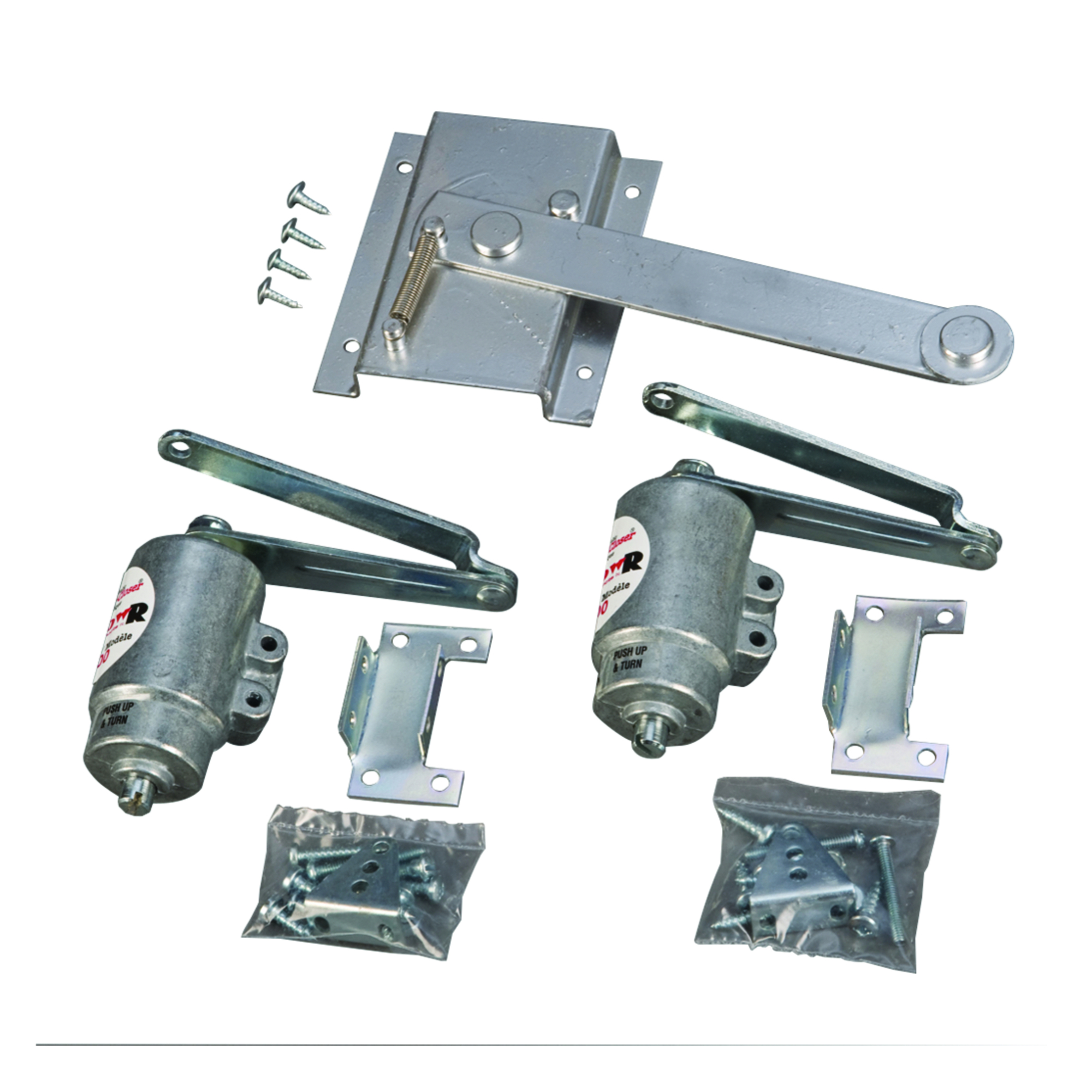 Justrite Conversion Kit for Safety Cabinets — Manual to Self-Close Doors, Model# 25926