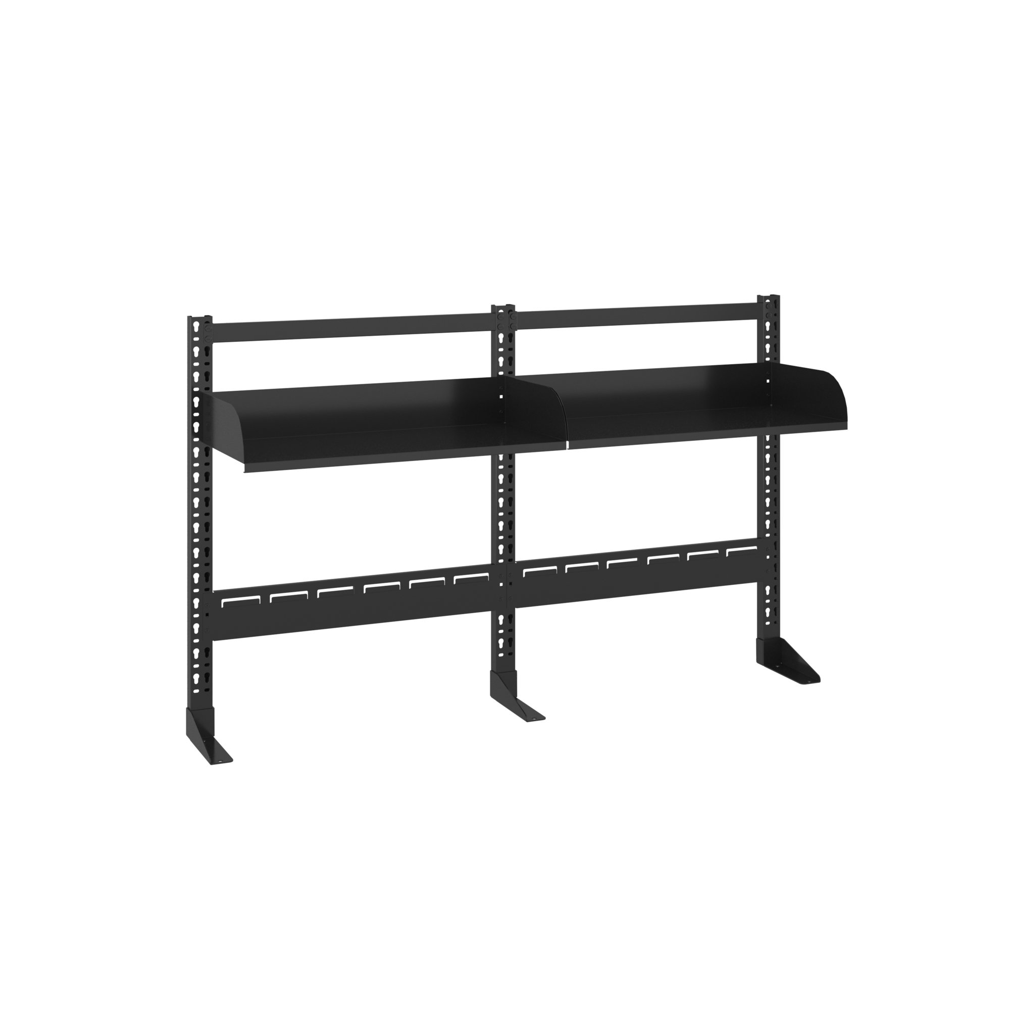 4Dock Modular Metal Workbench Tool Storage Kit — 44in. W, Pegboard and Tray, Model# PEG-004B