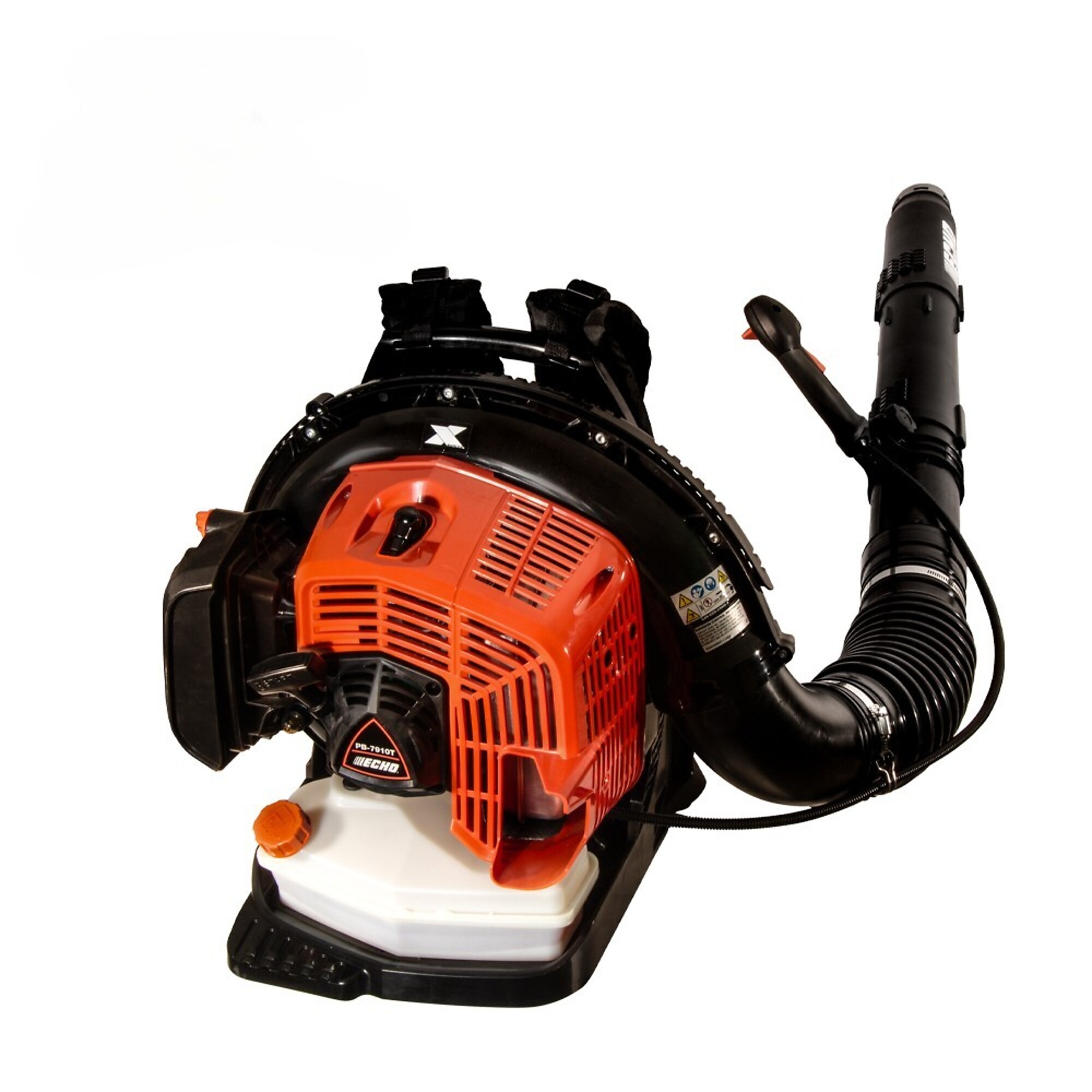 ECHO X Series, Gas-Powered Backpack Blower With Tube-Throttle, 835CFM 240MPH 40N, Engine Displacement 79.9 cc, Model# PB-7910T