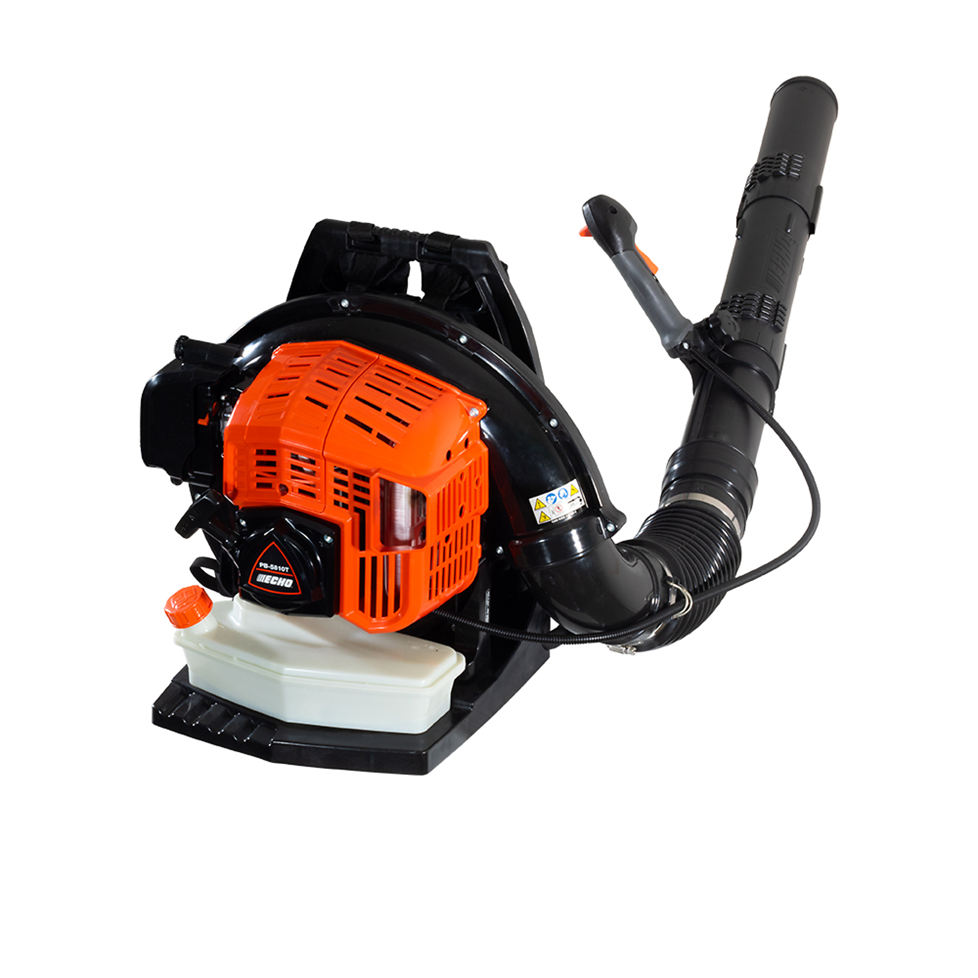 ECHO, Gas-Powered Backpack Blower With Tube-Throttle, 700CFM 200MPH 27N, Engine Displacement 59.7 cc, Model# PB-5810T