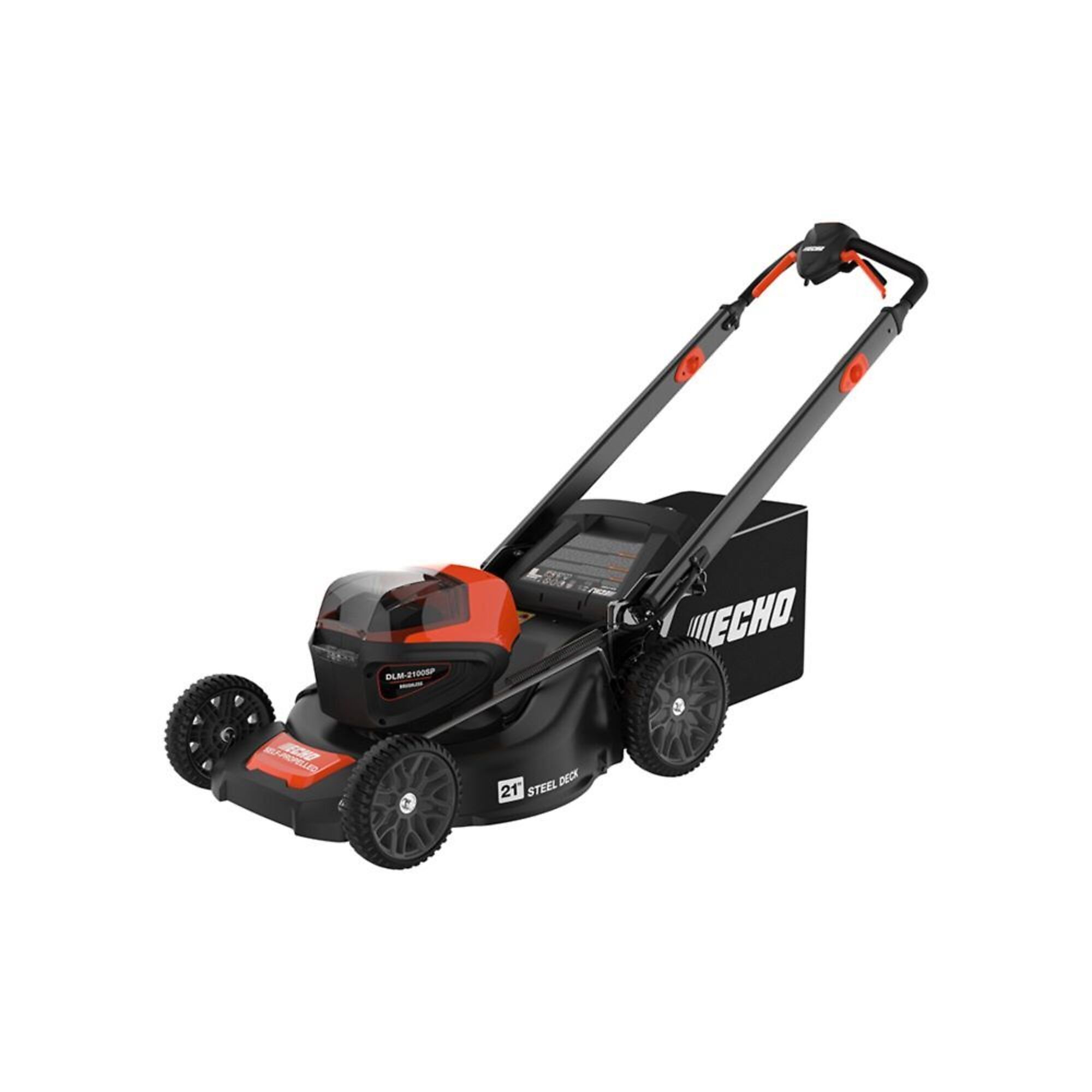 ECHO 56V Battery System, 21 in.56V Battery-Powered Walk Behind Self-Propelled Lawn Mower, Includes 5.0Ah Battery and Standard Charger, Model# DLM-2100SPC2