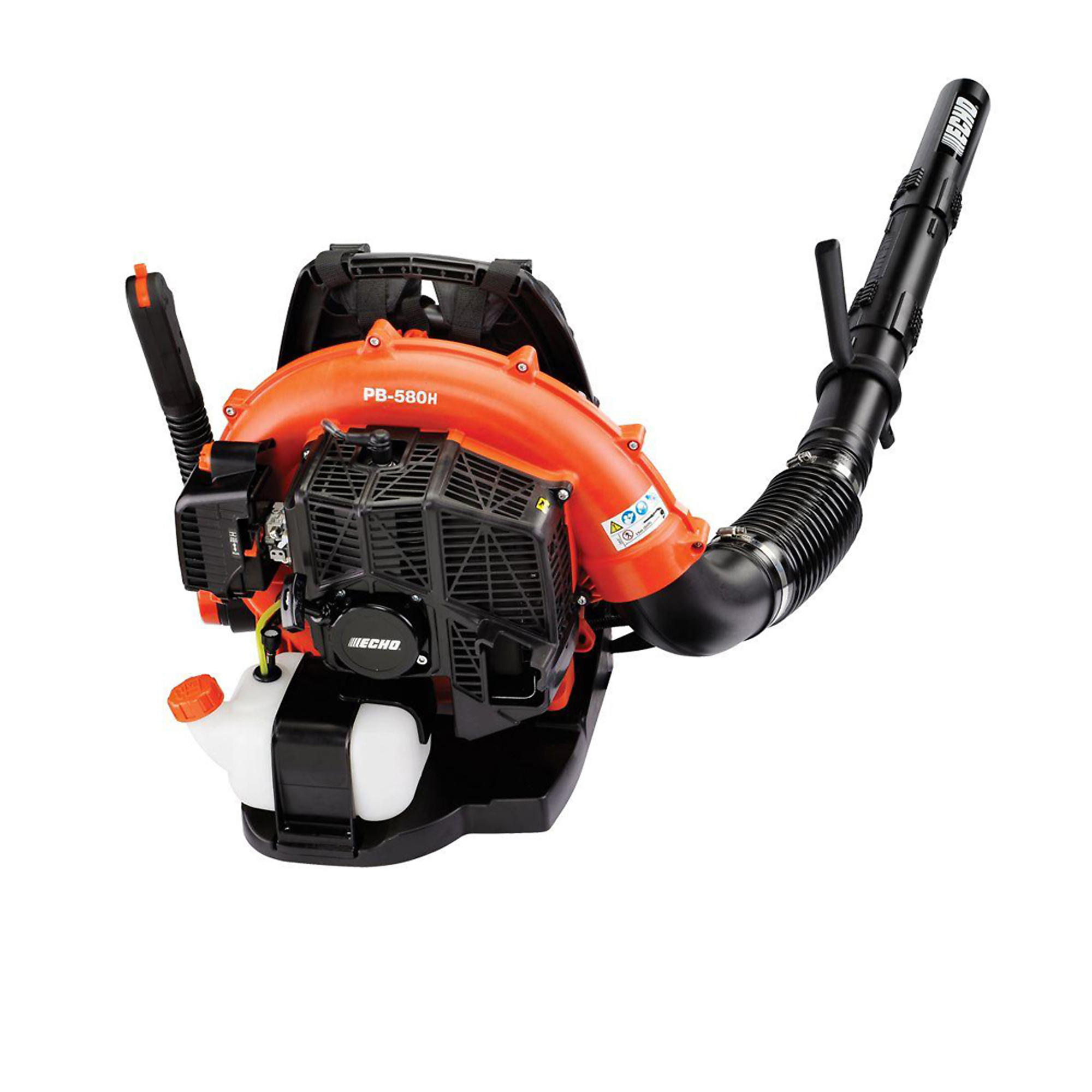 ECHO, Gas-Powered Backpack Blower With Hip-Throttle, 517CFM 216MPH 22N, Engine Displacement 58.2 cc, Model# PB-580H