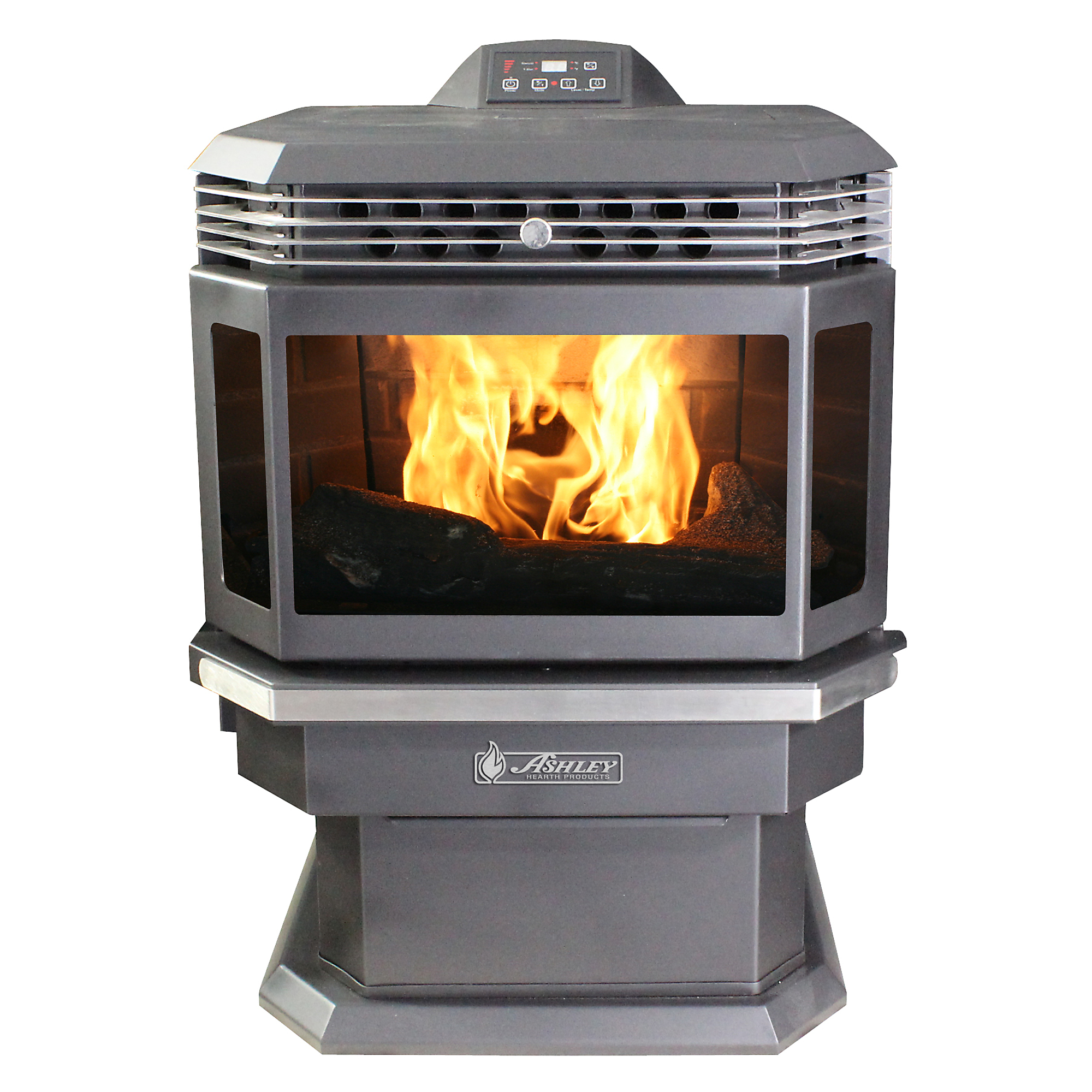 Ashley Hearth Bayfront Pellet Stove — 45 Lb. Hopper, Auto Ignition, Electronic Controls, Model# AP5660