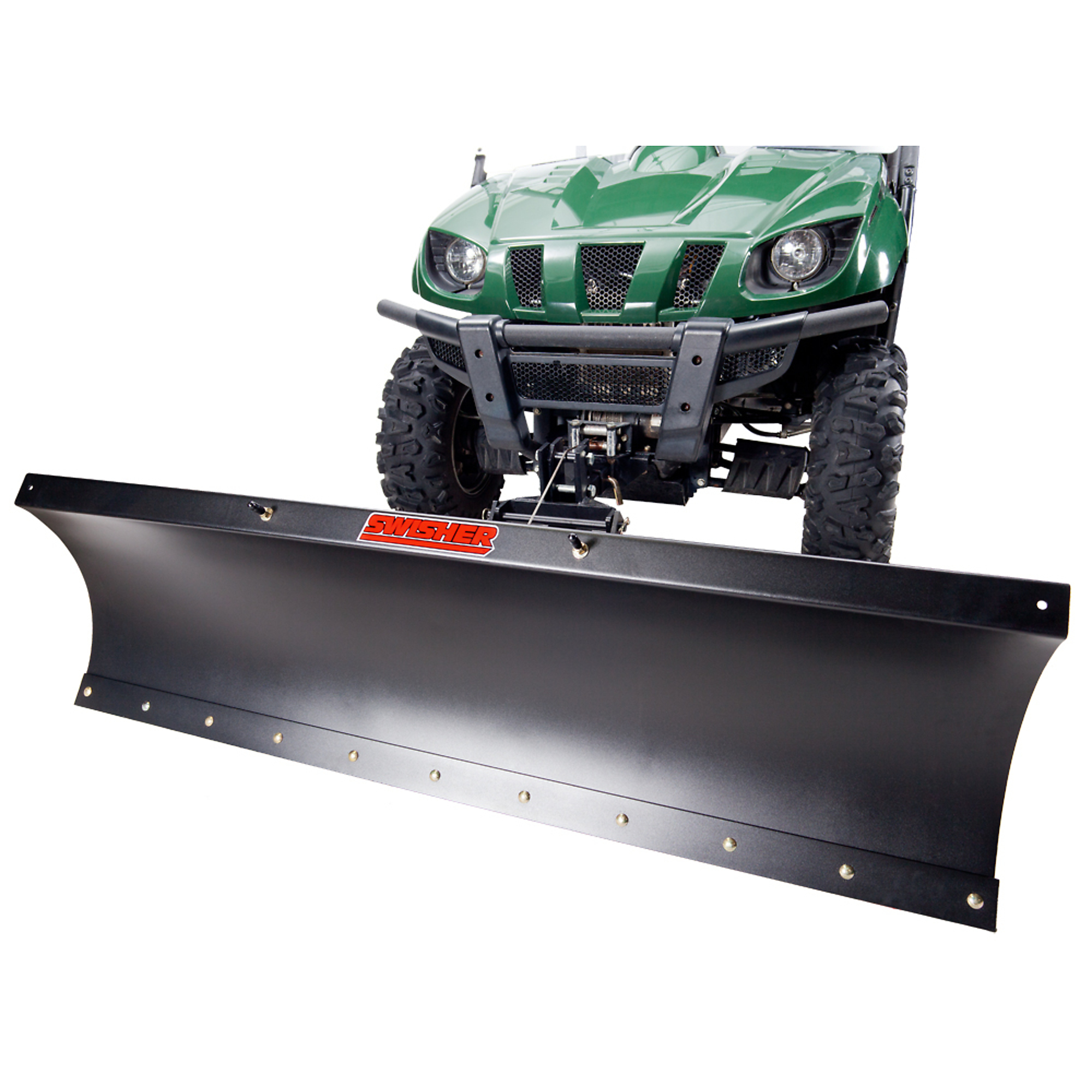 Swisher UTV Plow Blade — 62in. Width, 11-Ga. Steel, Heavy-Duty Swivel, Multiple Angle Adjustments, Model# 2850