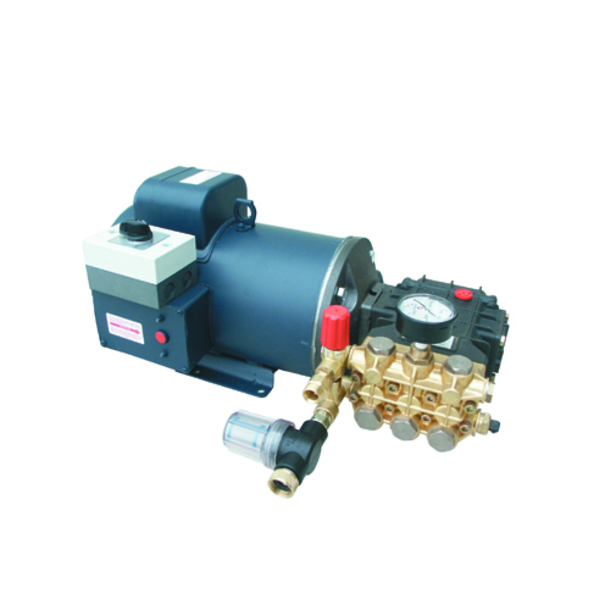 Cam Spray Industrial Base Mount Electric Pressure Washer — 4 GPM, 4000 PSI, Cold Water, Model# 4000GEAR