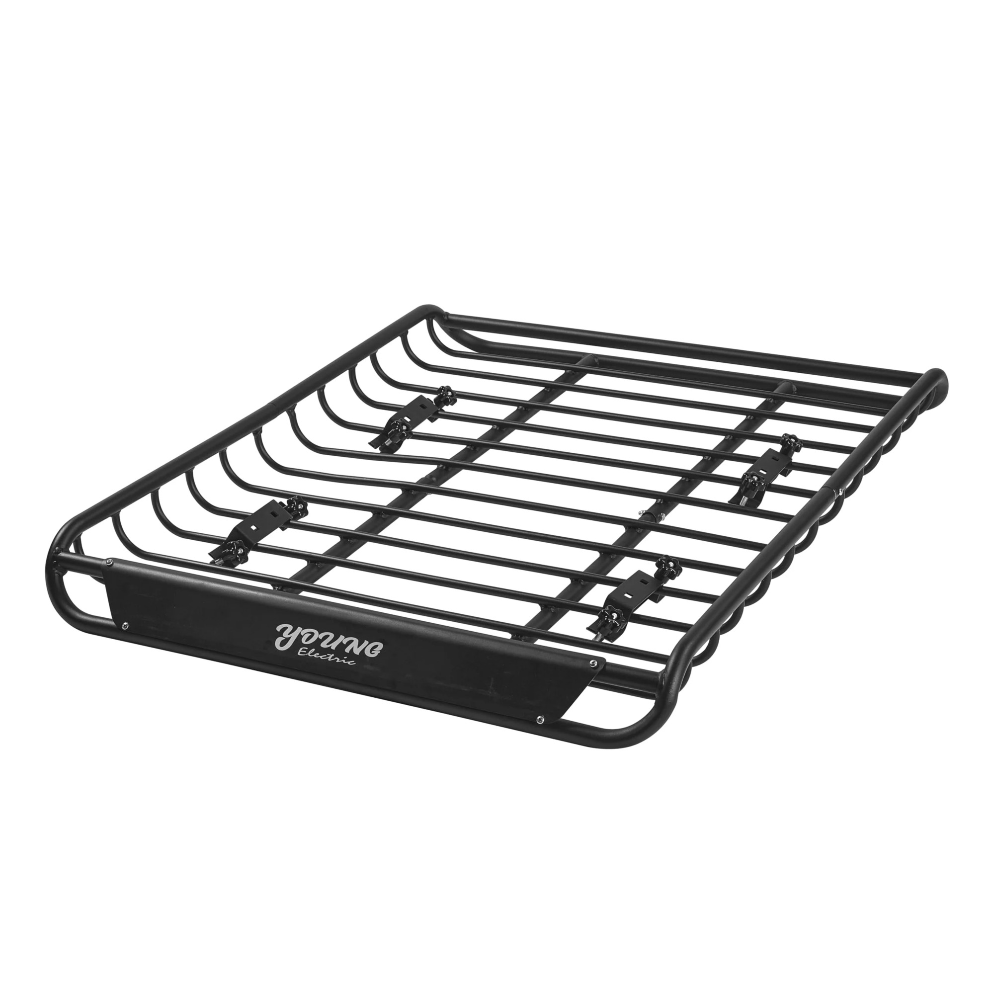 Young Electric Roof Rack — 150-Lb. Capacity, 46in. x 36in., Steel Basket