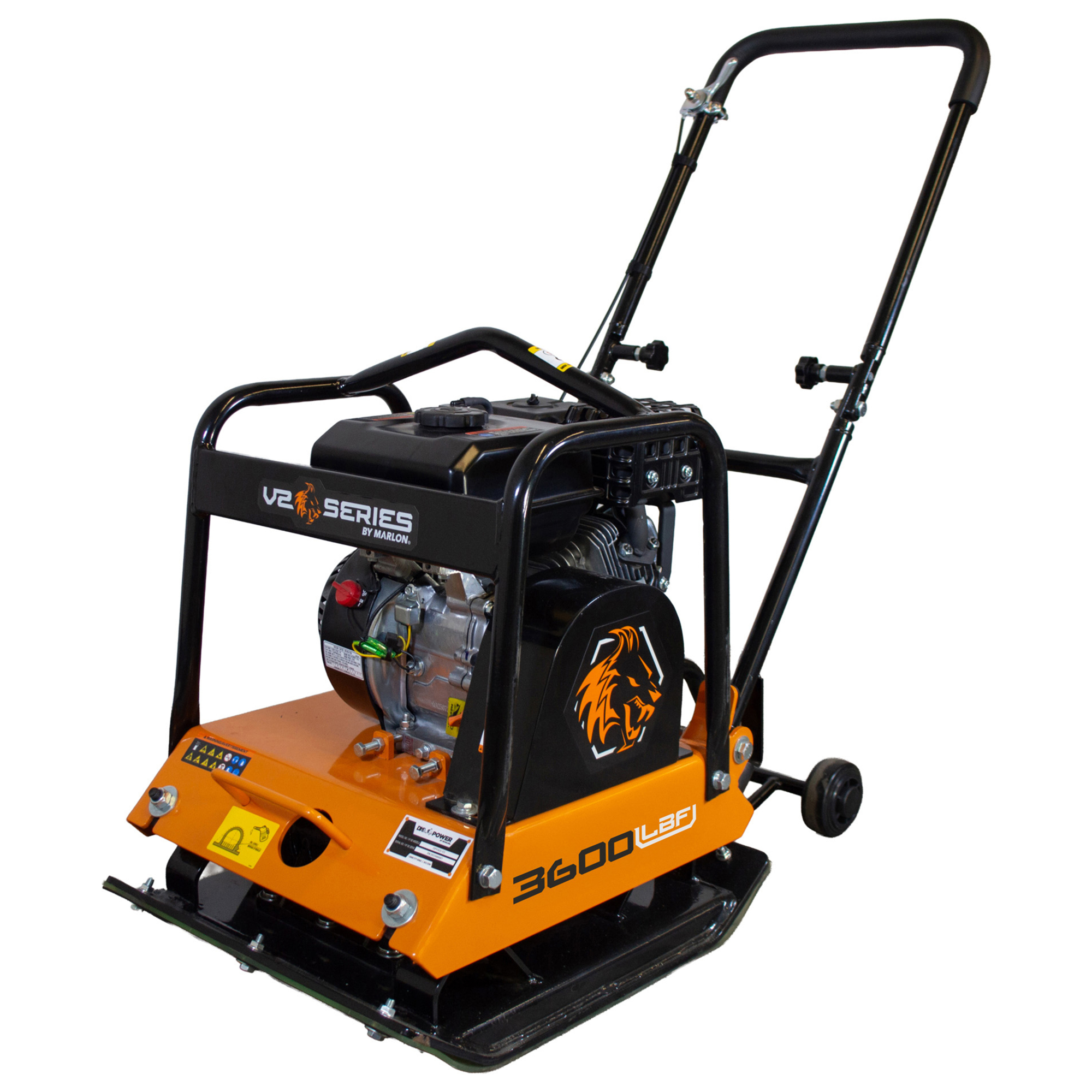 DK2 Power Plate Compactor — 17in. x 21in., 7 HP, 208cc, 3,600 Lbs. Compacting Force, Model# OPV425-V2