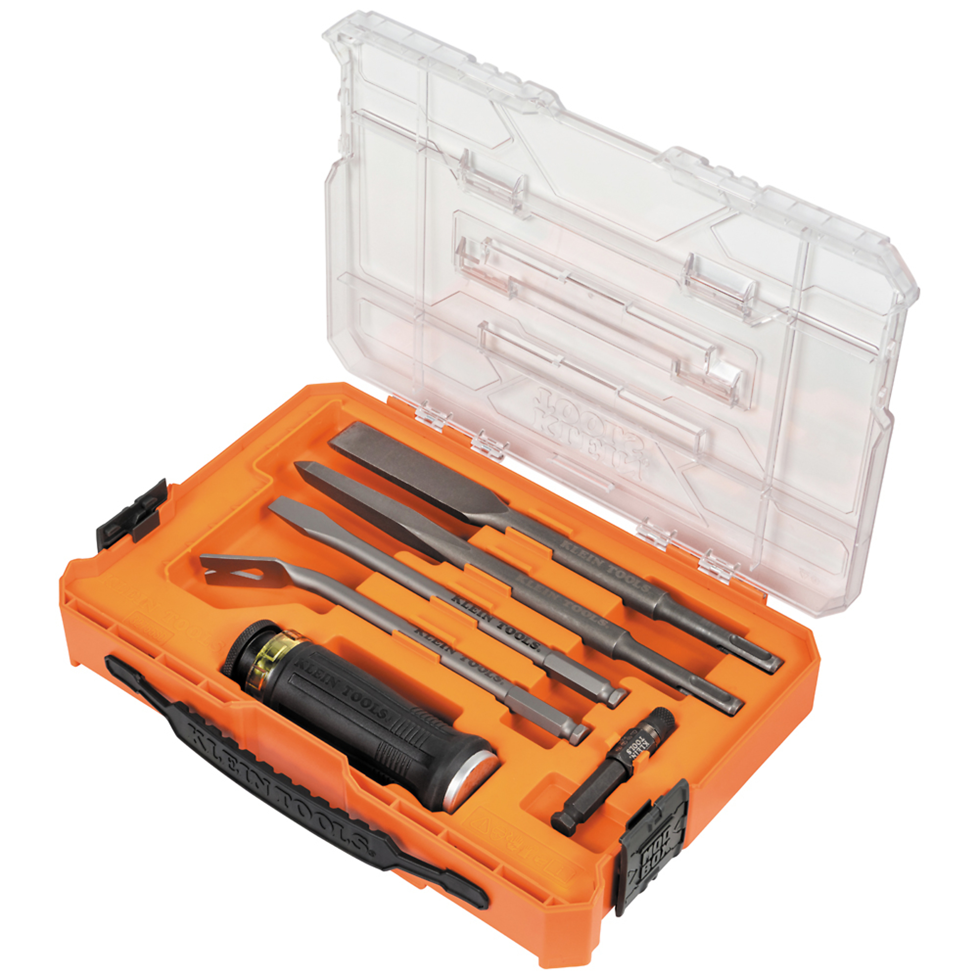 SDS Chisel Bit Set with Handle 6-Piece, Model# 32755SD