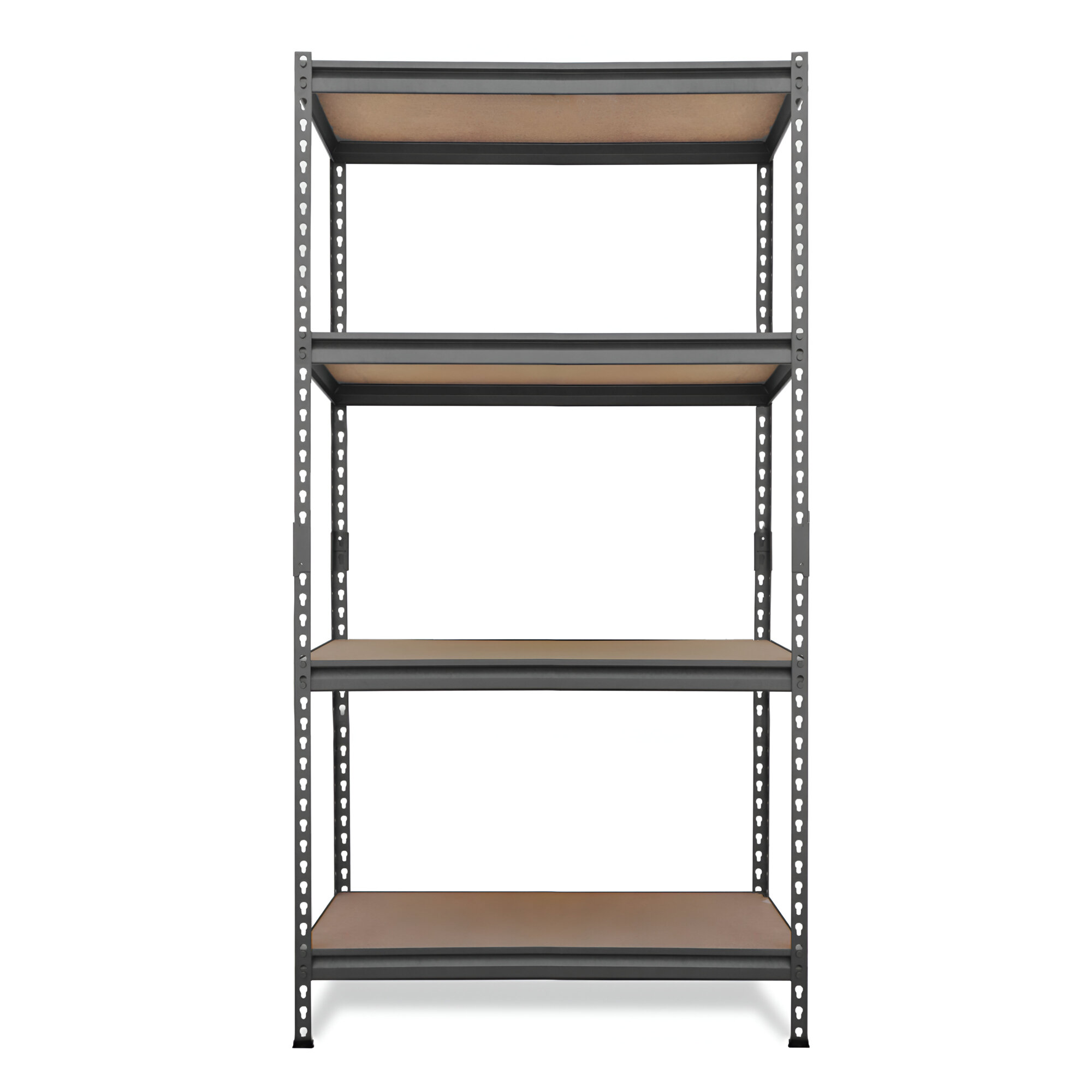 AR Shelving Pro Series 4-Tier Steel Garage Storage Shelving Unit — 36in. W x 72in. H x 18in. D, Matte Black, 3200-Lb. Capacity, Model# TRCD18401KFUS0