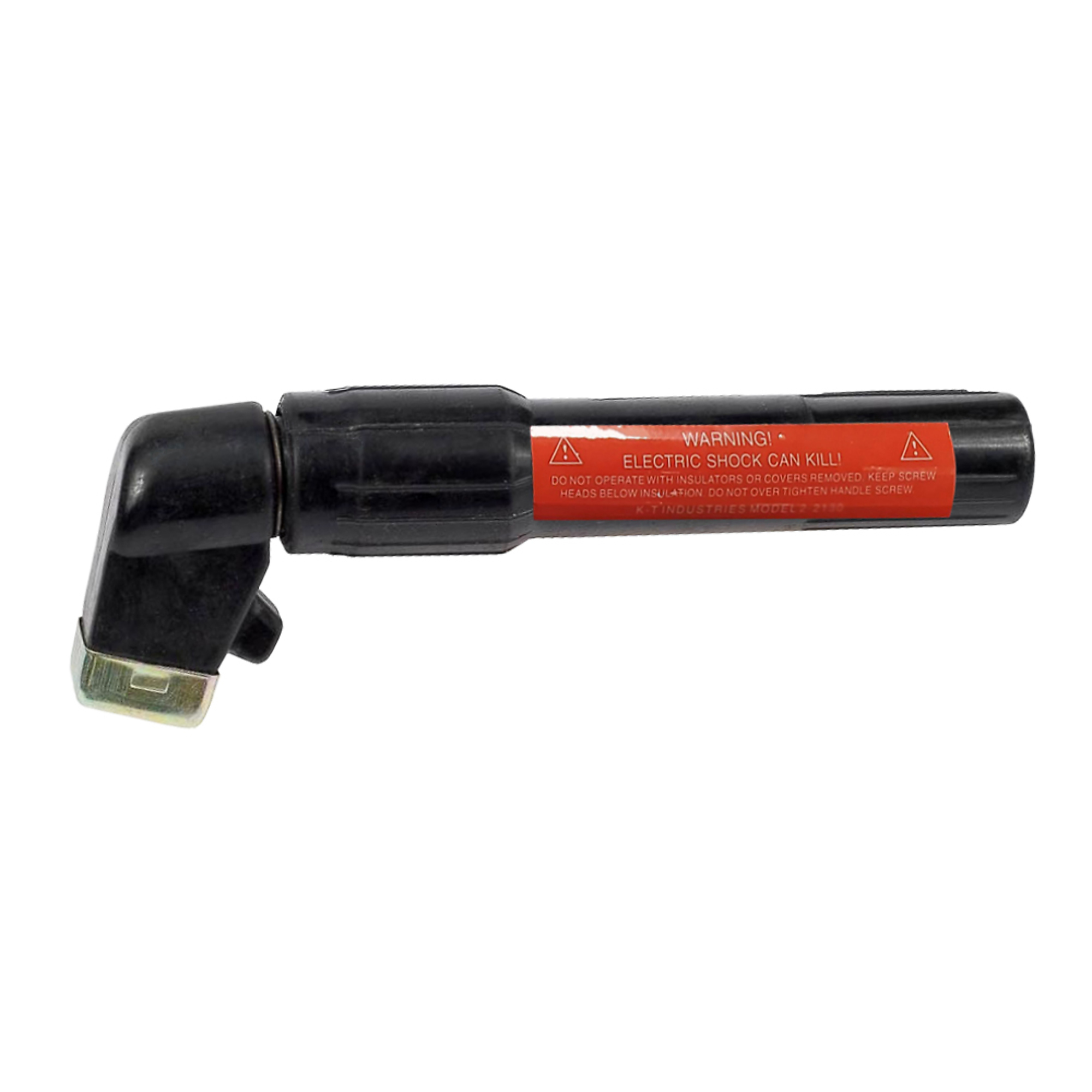 K-T Industries Heavy-Duty Electrode Holder — 400 Amps, Shock-Proof, Model# 2-2140