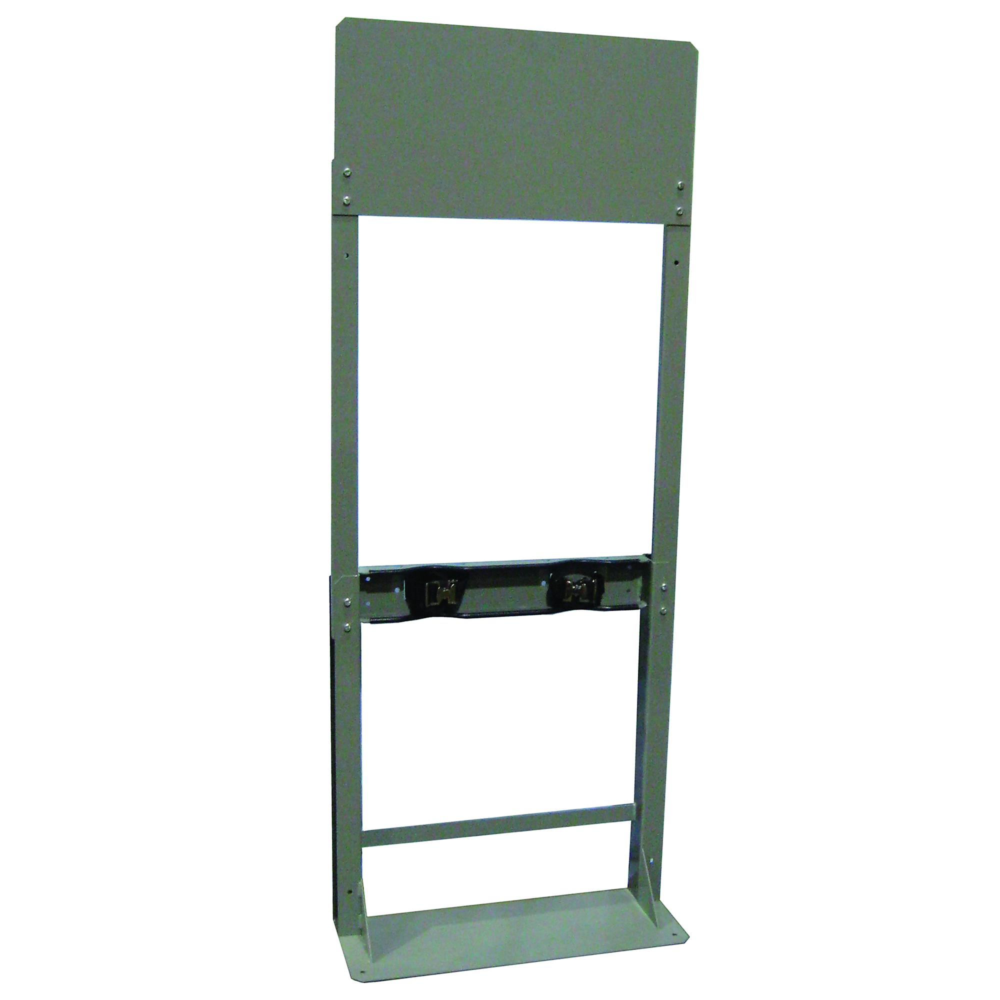 Justrite Steel Gas Cylinder Process Stand — 2 Cylinder Capacity, Model# 35306