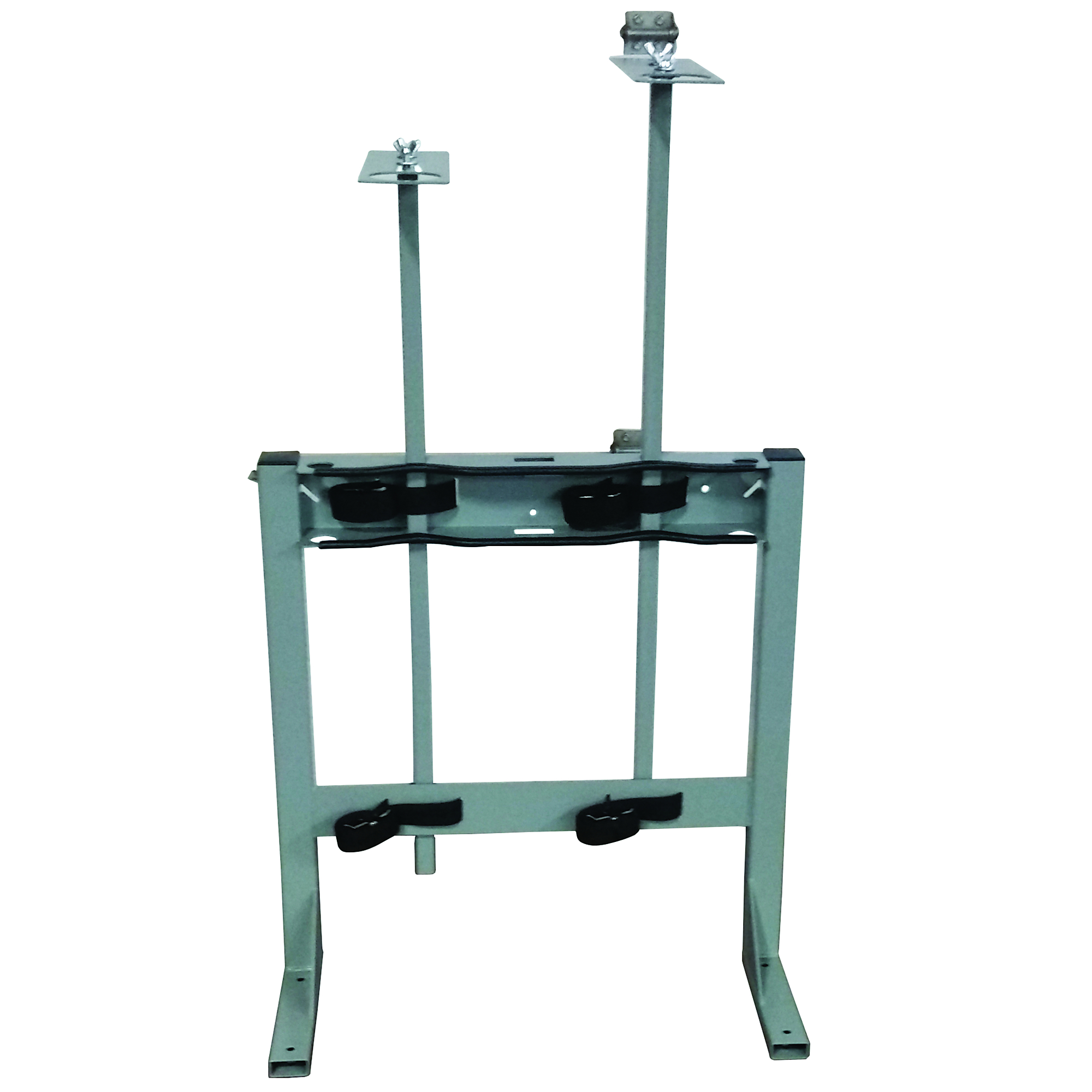 Justrite Steel Gas Cylinder Mobile Stand — 2 Cylinder Capacity, Model# 35292