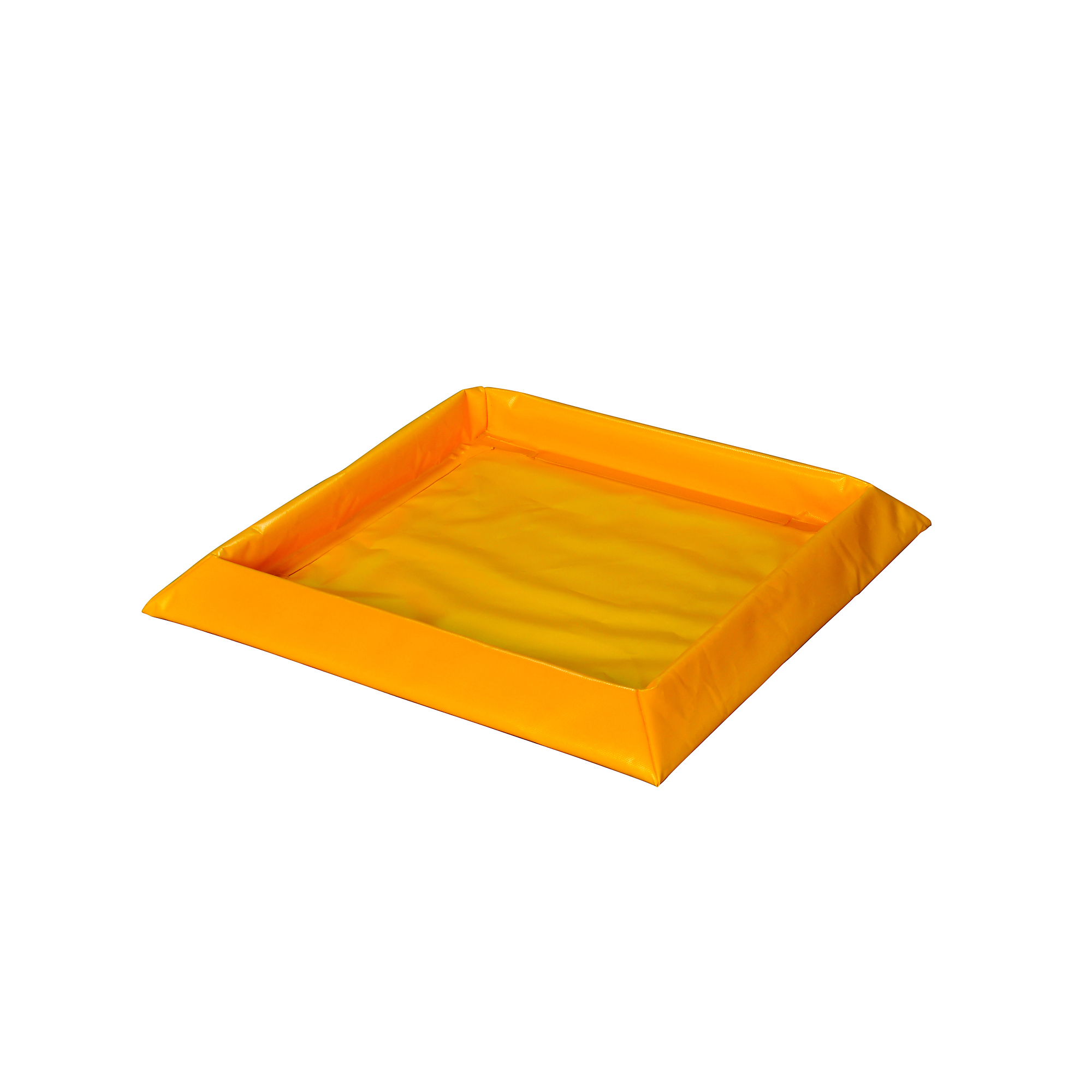 Eagle SpillNEST Spill Containment Berm — 10-Gallon Capacity, Foam Sidewalls, PVC Fabric, Yellow, Model# T8101