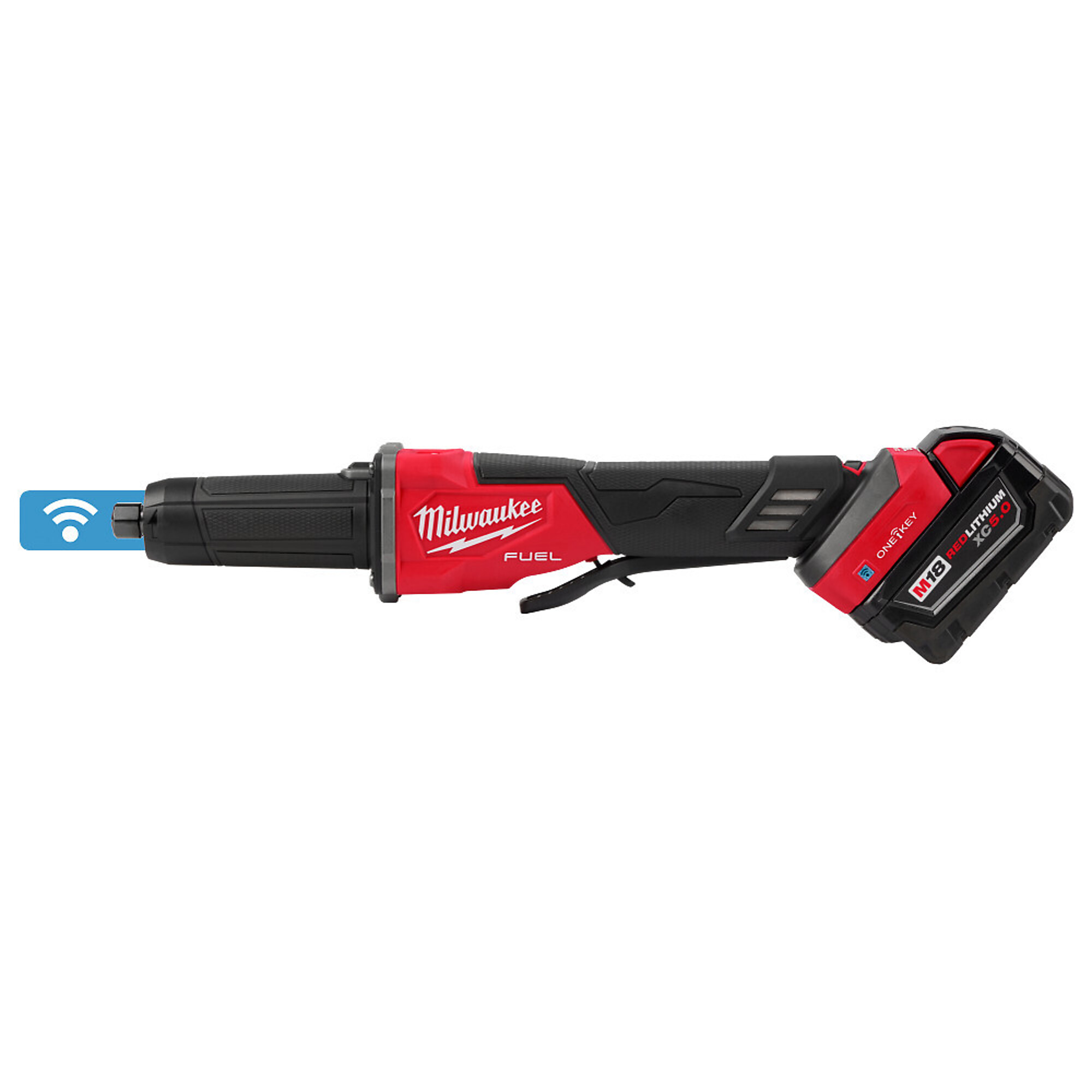 Milwaukee M18 FUEL™ Variable Speed, Braking Die Grinder, Paddle Switch w/ ONE-KEY™, Model# 2984-20