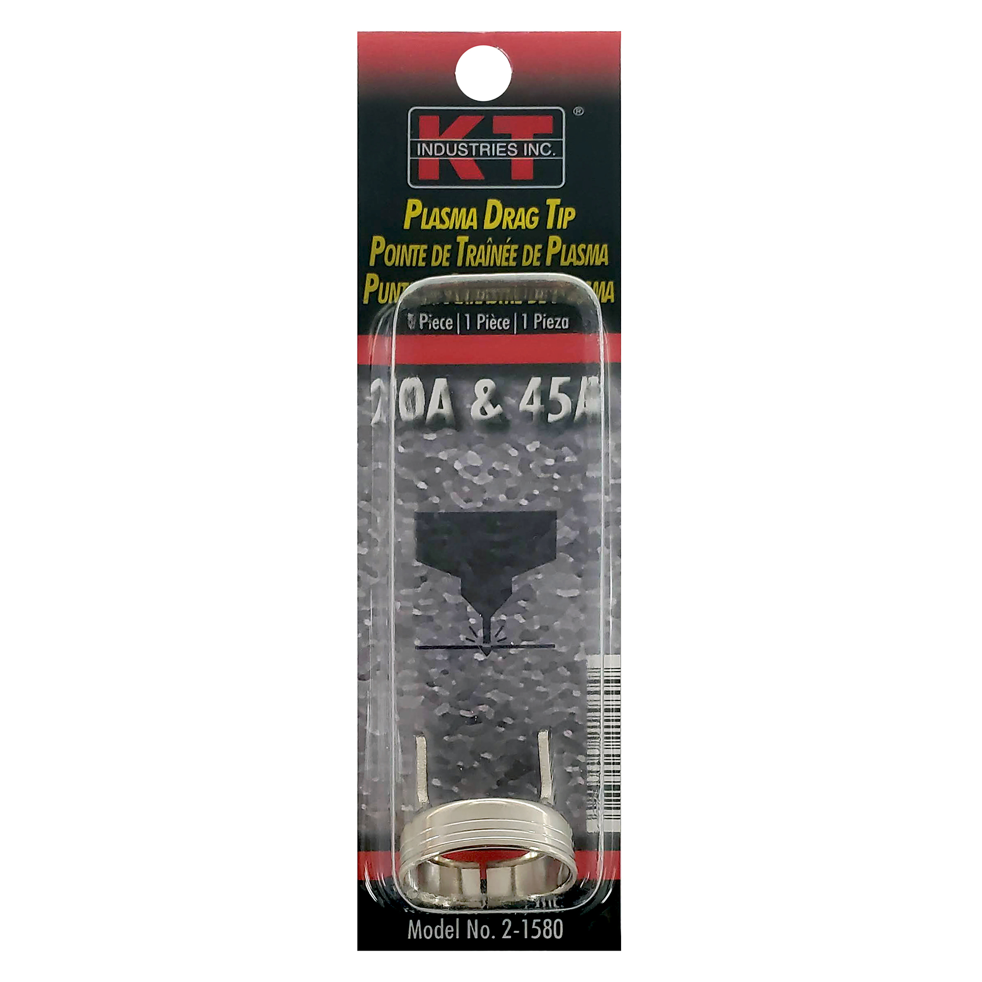 K-T Industries Plasma Double Pointed Spacer — 45 Amps, Model# 2-1580