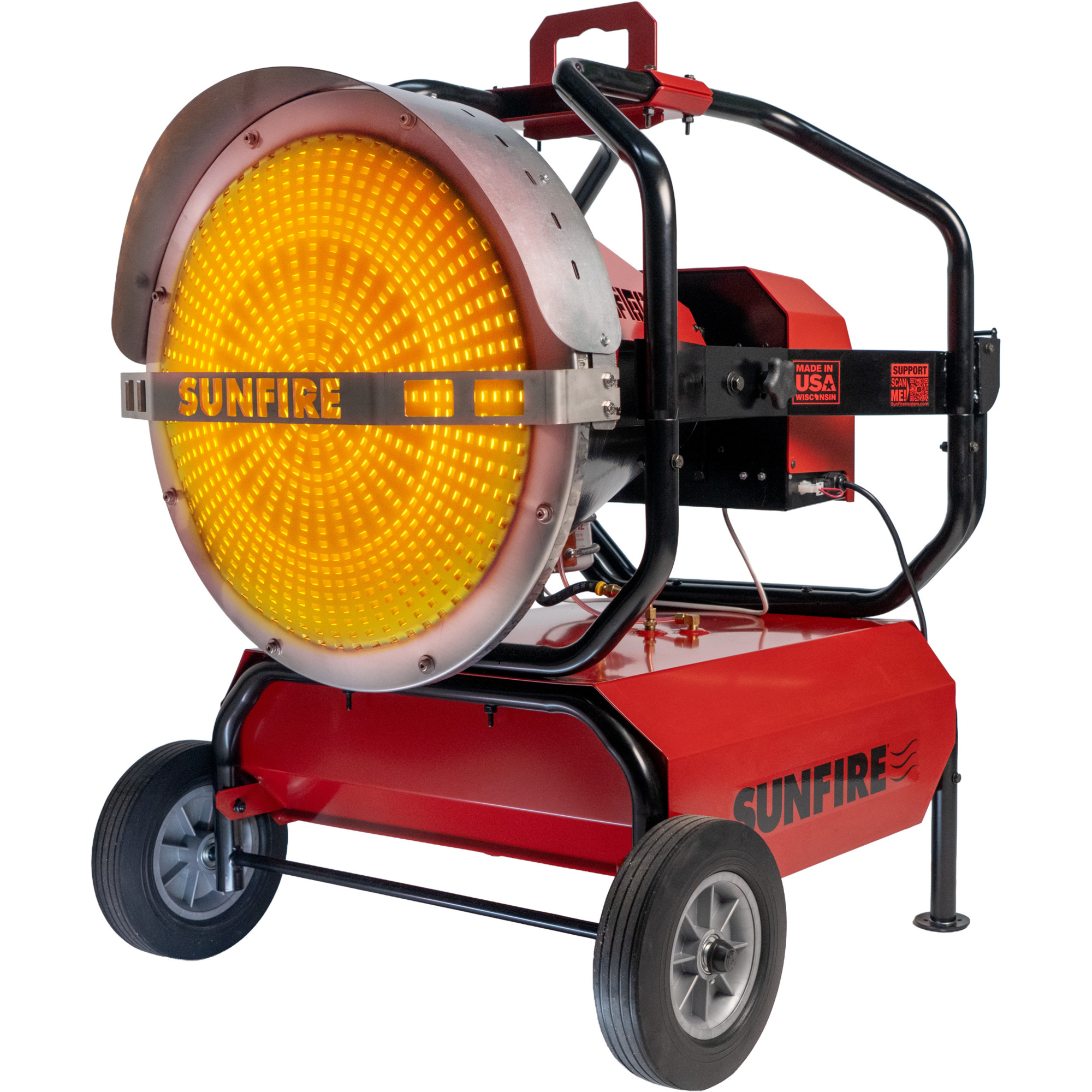 SUNFIRE SF160 Portable Radiant Heater 160,000 BTU indoor/Outdoor Dual Fuel Diesel/Kerosene - Model  #SF160