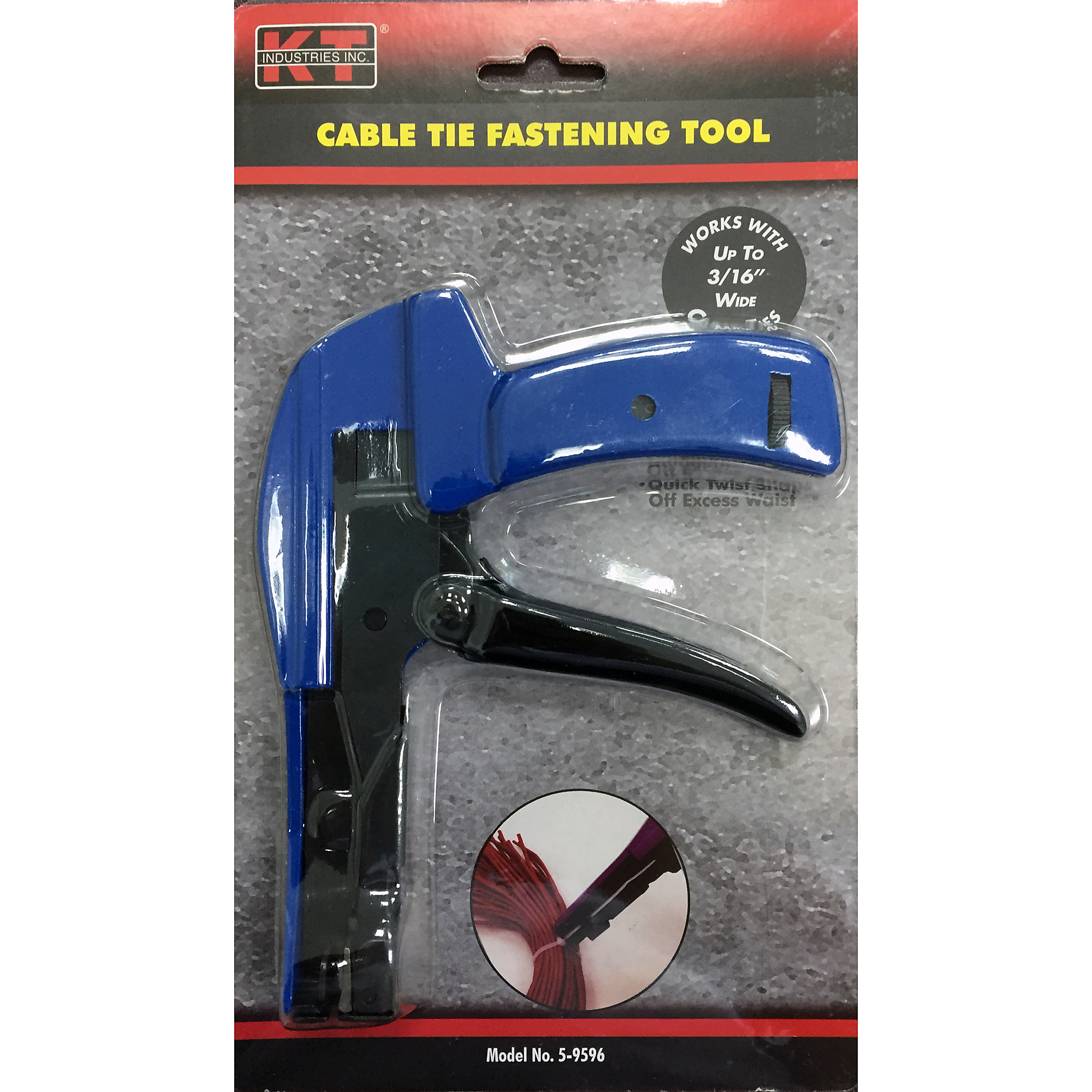 K-T Industries, Premium Nylon Tie Gun Tension Tool, Model # 5-9596