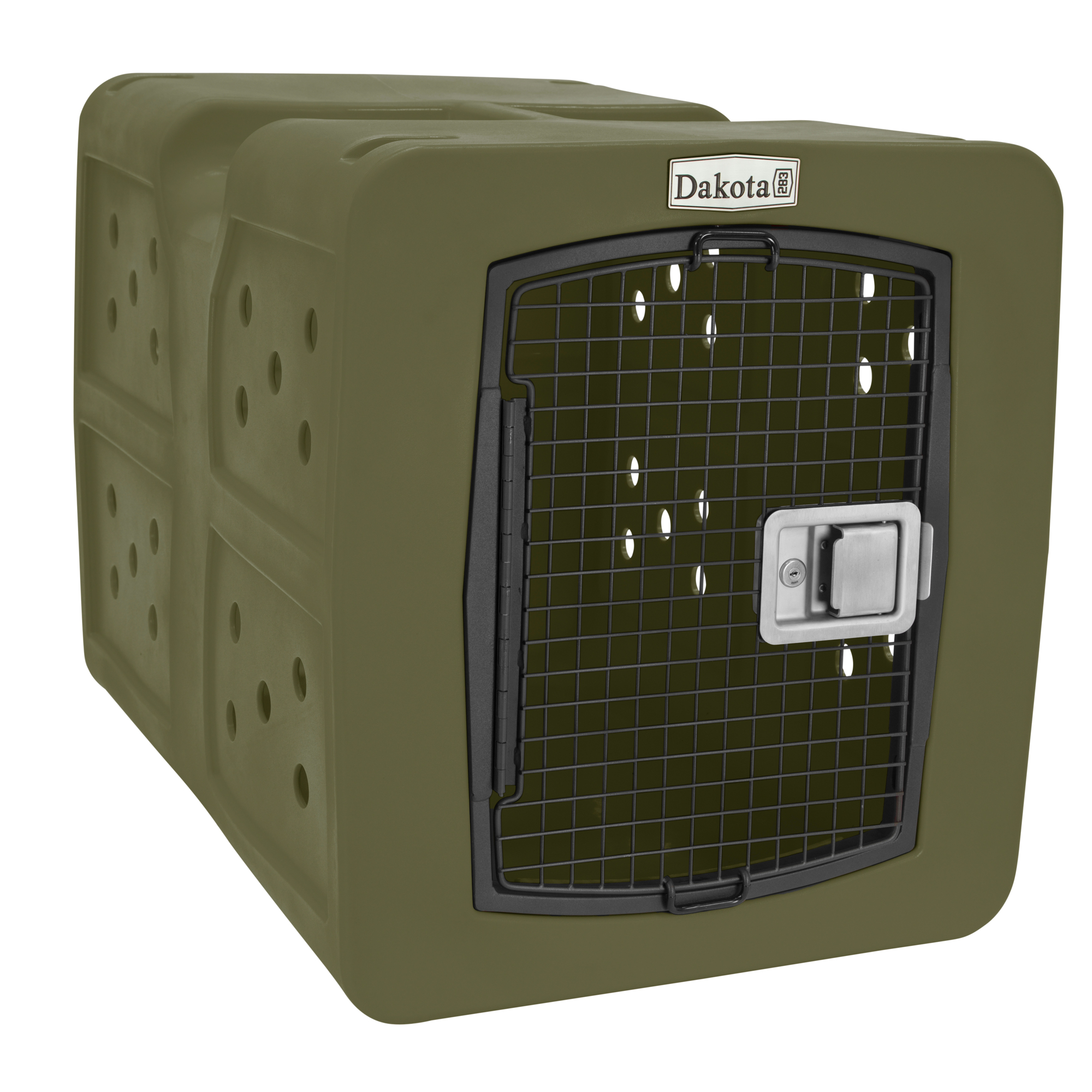 Dakota 283 G3 Framed Door Kennel — Large, Olive, Model# D2-G3LRG-FRM-OLI