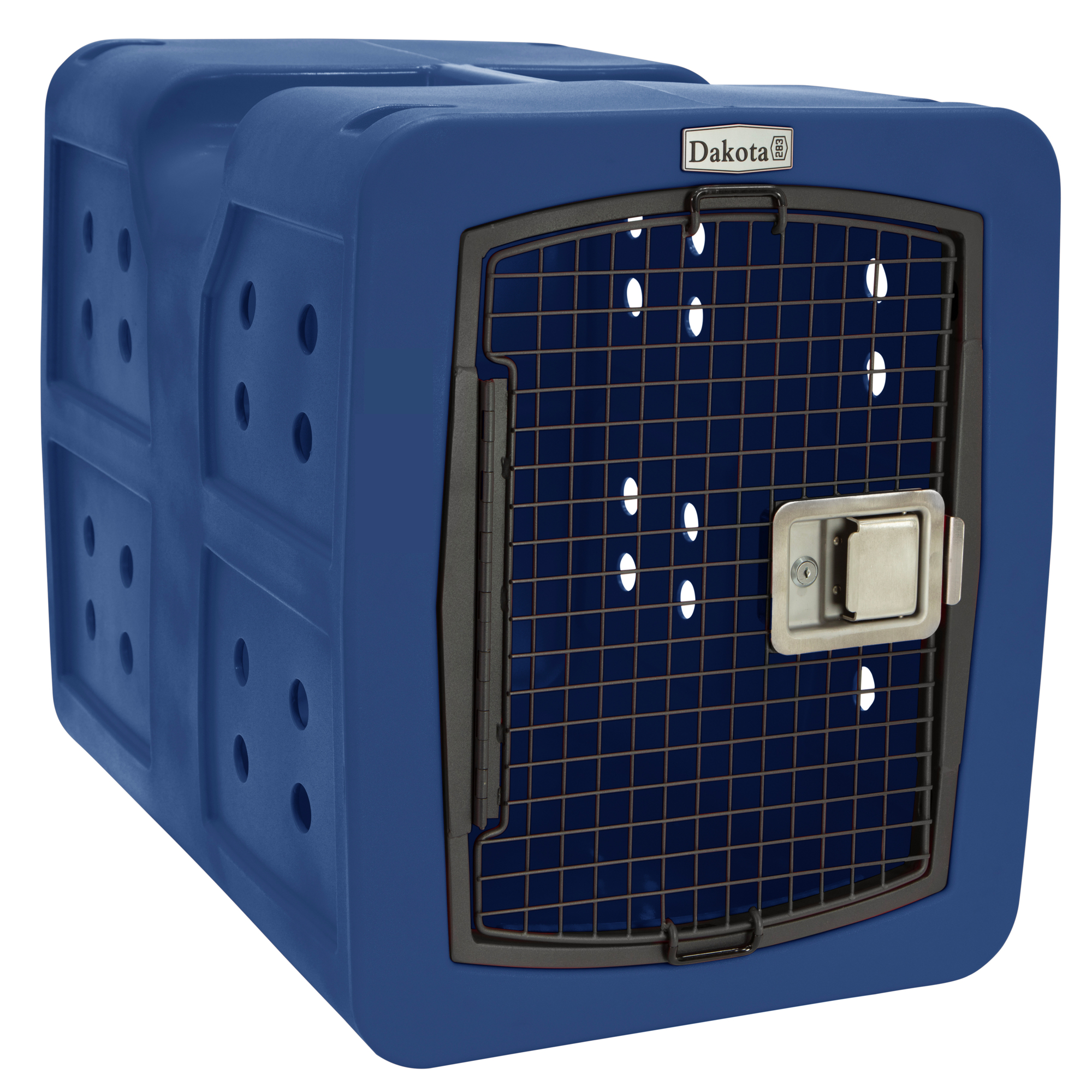 Dakota 283 G3 Framed Door Kennel — Medium, Blue, Durable, Easy-to-Clean, Model# D2-G3MED-SGN-BLUE