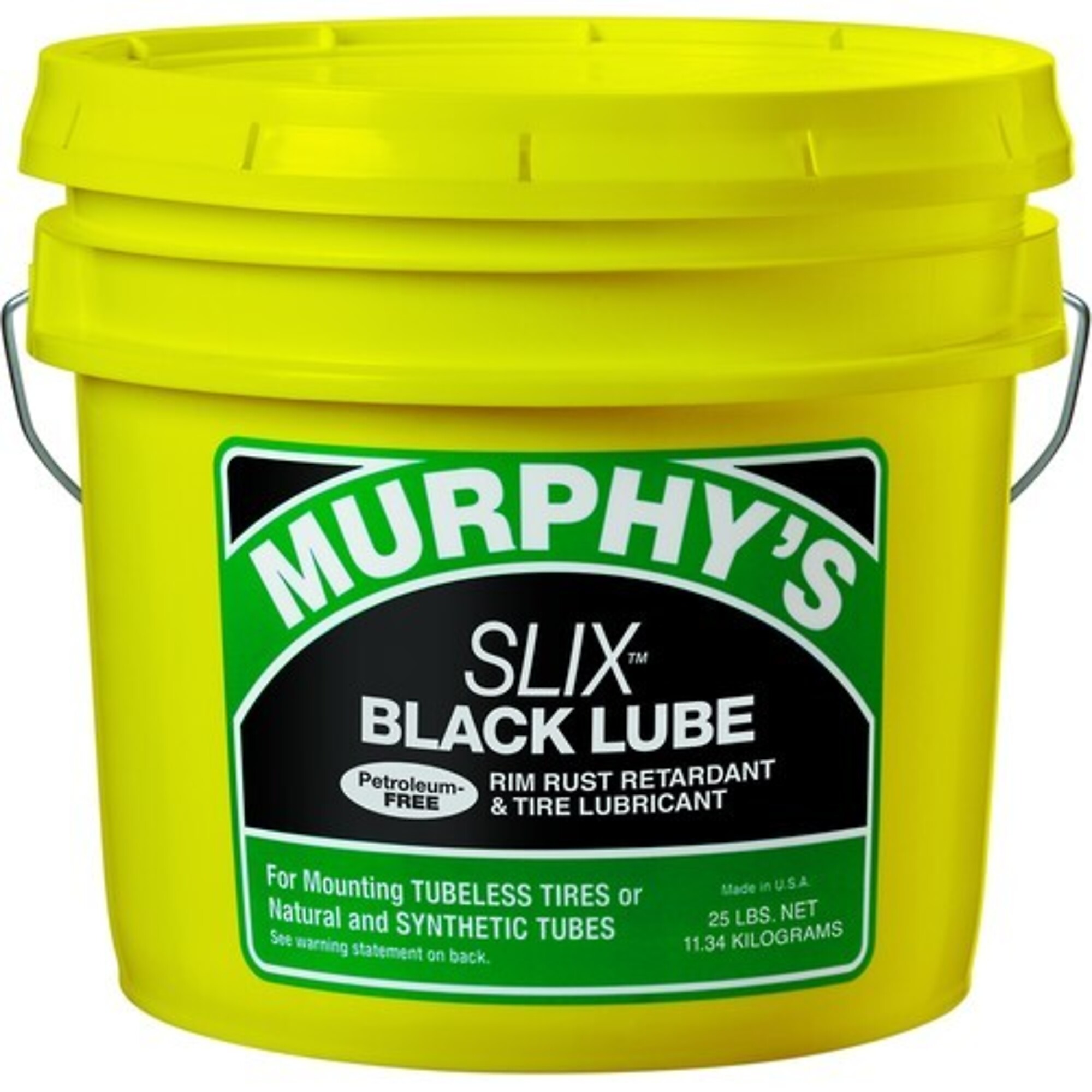 JTM Products Murphy's Slix Black Tire Lubricant — 25-Lb. Pail, Non-Water Dispersible, Model# JTMF10085