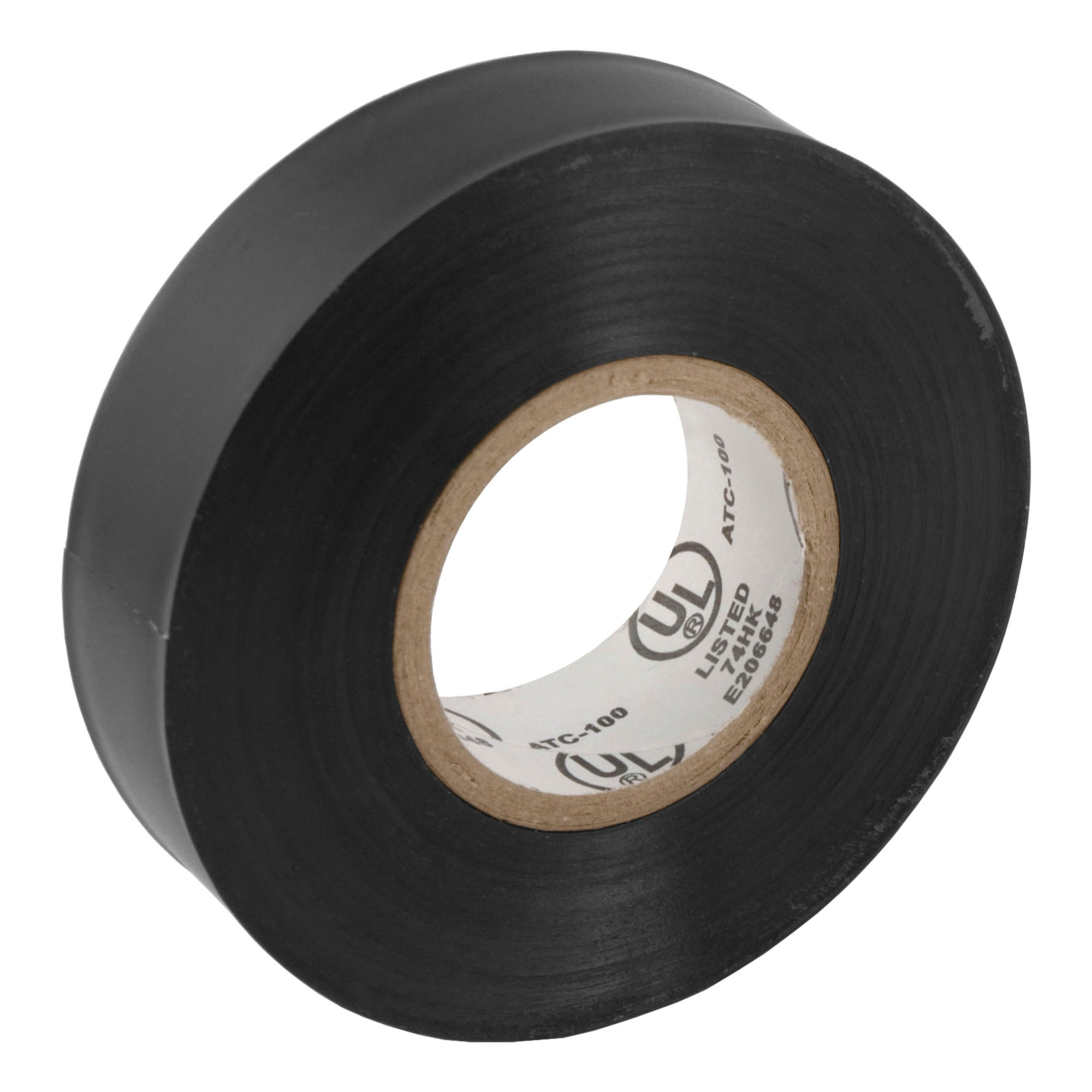 Curt Manufacturing Black Electrical Tape — 7 Mil, 3/4in. x 60ft. Rolls, 10-Pack, Model# 59740