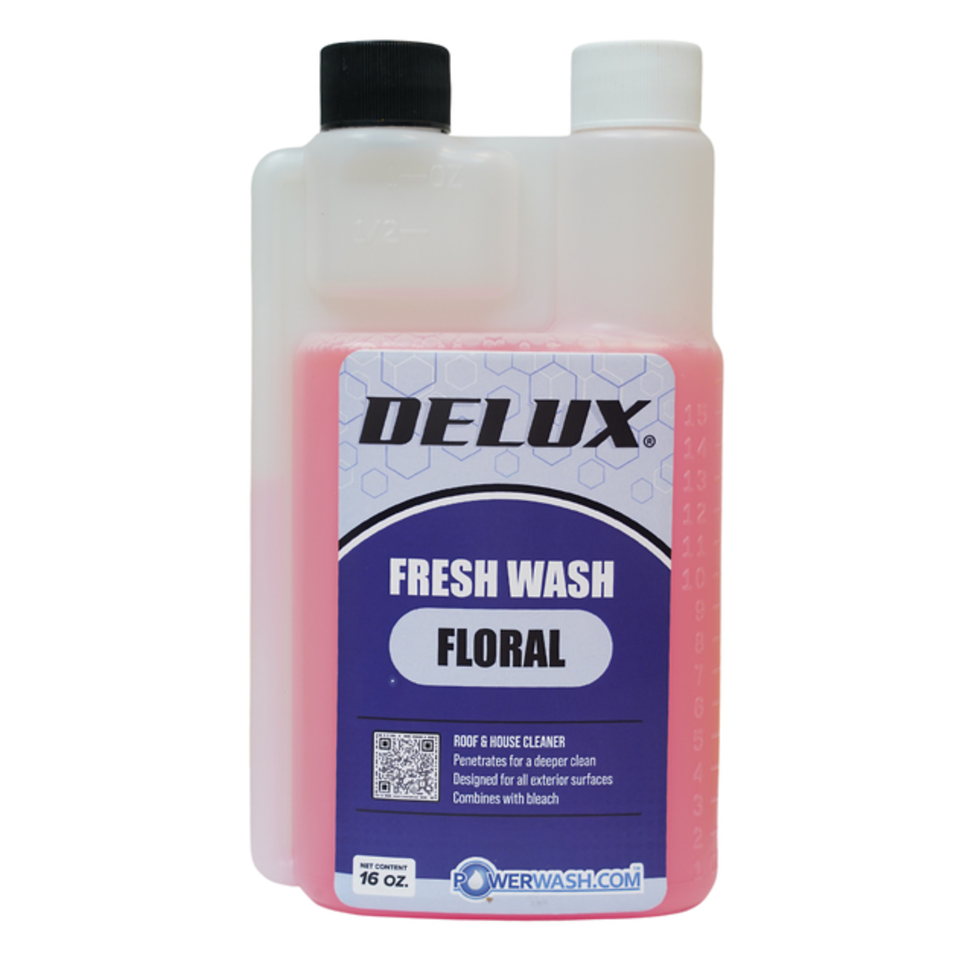 Delux Fresh Wash Additive, 16 Oz., Floral Scent, Model# FW-FL-SPL