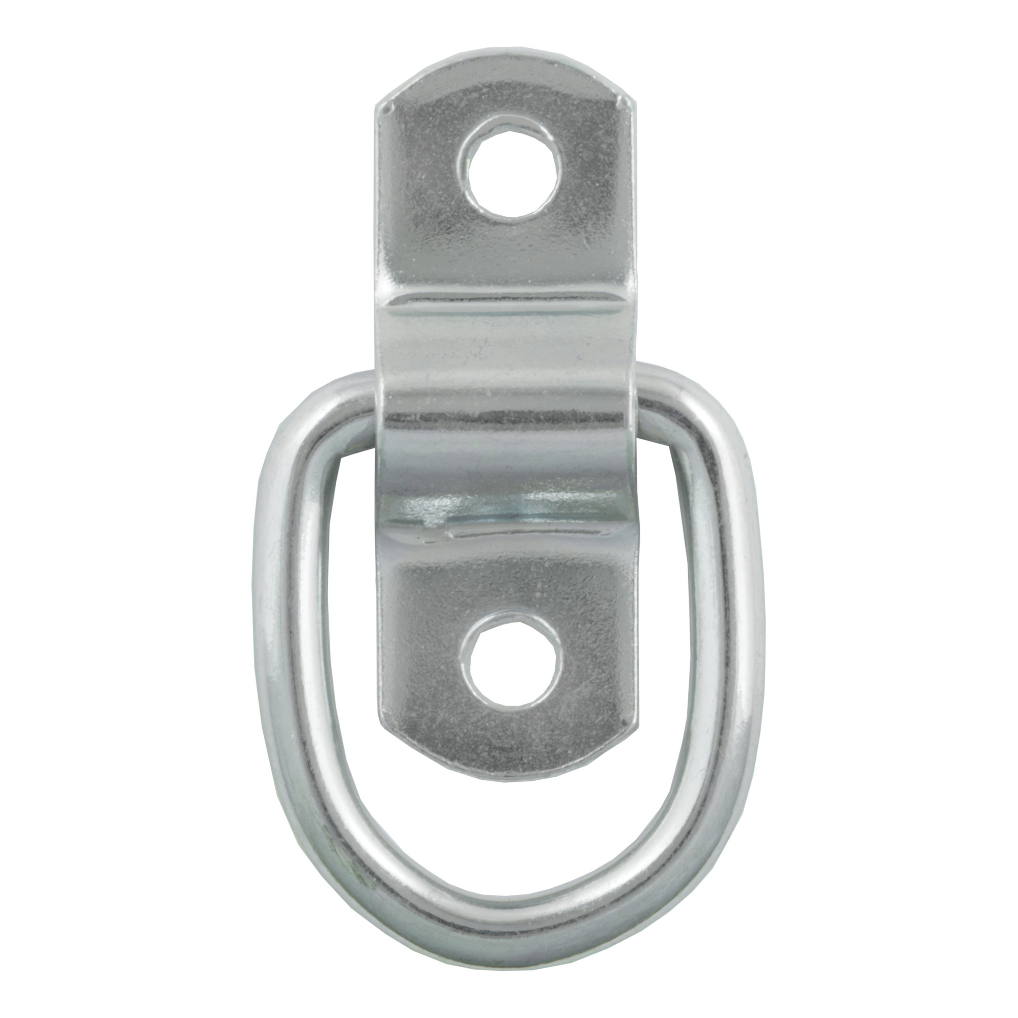 Curt Manufacturing Surface-Mounted Trailer D-Ring Tie Down Anchor — 1-1/4in., 2,400 lbs. Break Strength, Zinc-Plated Steel, Model# 83730