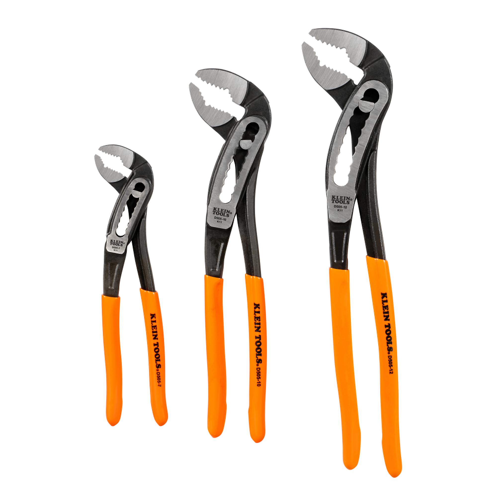Classic Klaw™ Pump Pliers Set, 3-Piece, Model# D5053KIT