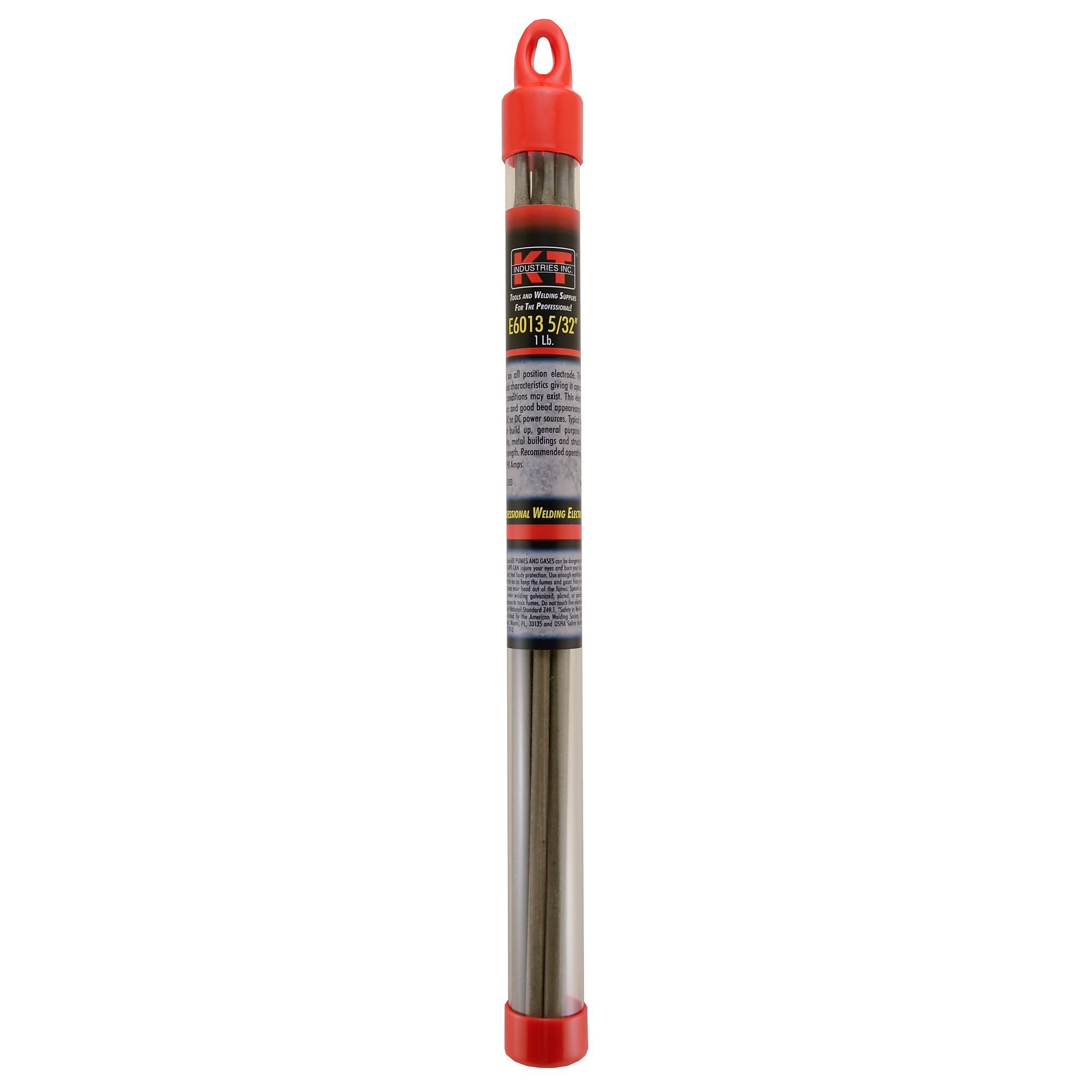 K-T Industries 6013 Electrode — 5/32in., 1 Lb., 140-180 Amps, Model# 1-1323
