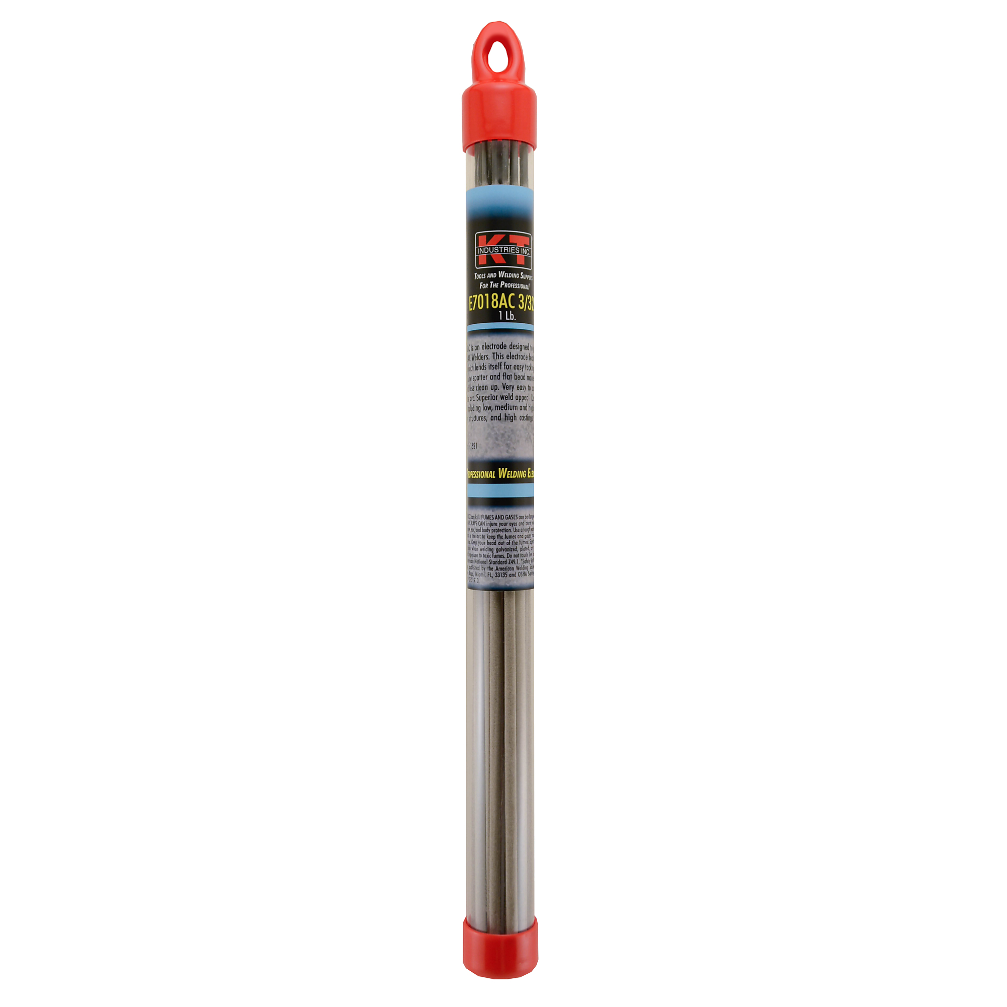K-T Industries 7018 AC Electrode — 3/32in., 1 Lb., Model# 1-1621