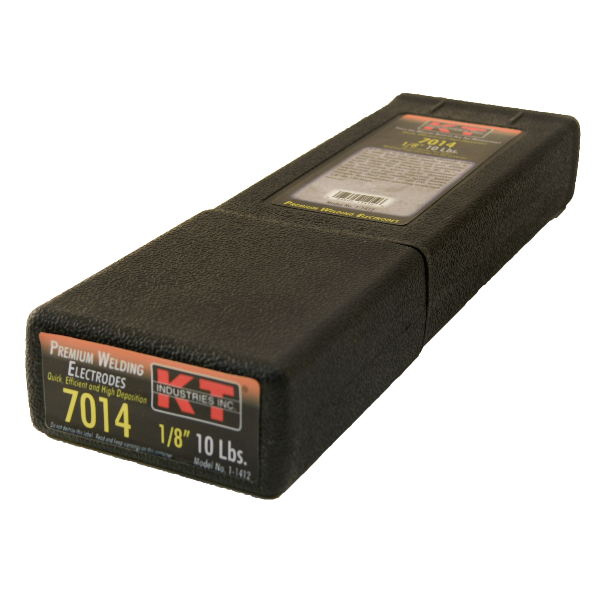 K-T Industries 7014 Welding Electrode — 1/8in., 10 Lbs., All Position, Model# 1-1412