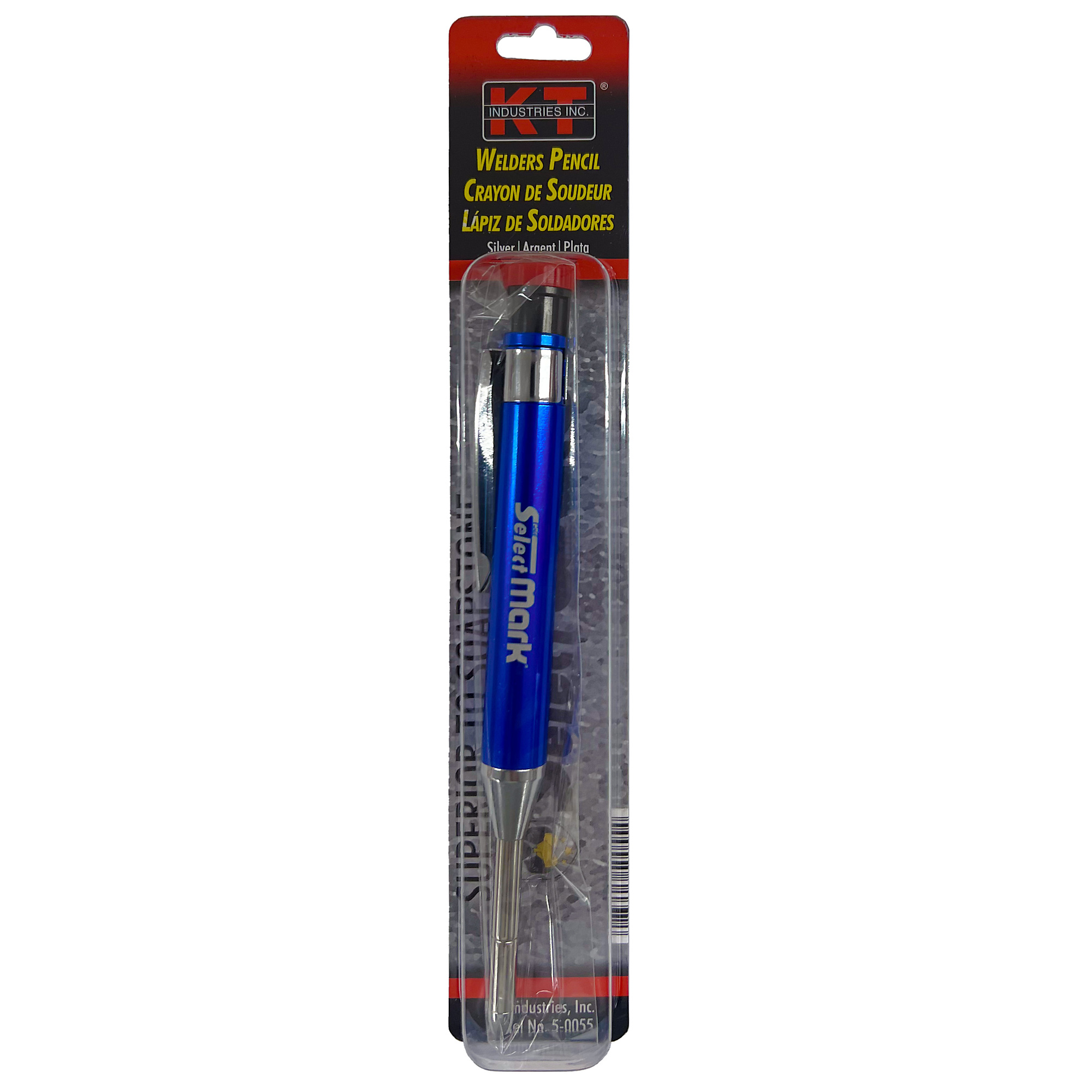 K-T Industries Pro Welders Pencil — High Visibility, Flame Resistant, Built-In Sharpener, Model# 5-0055
