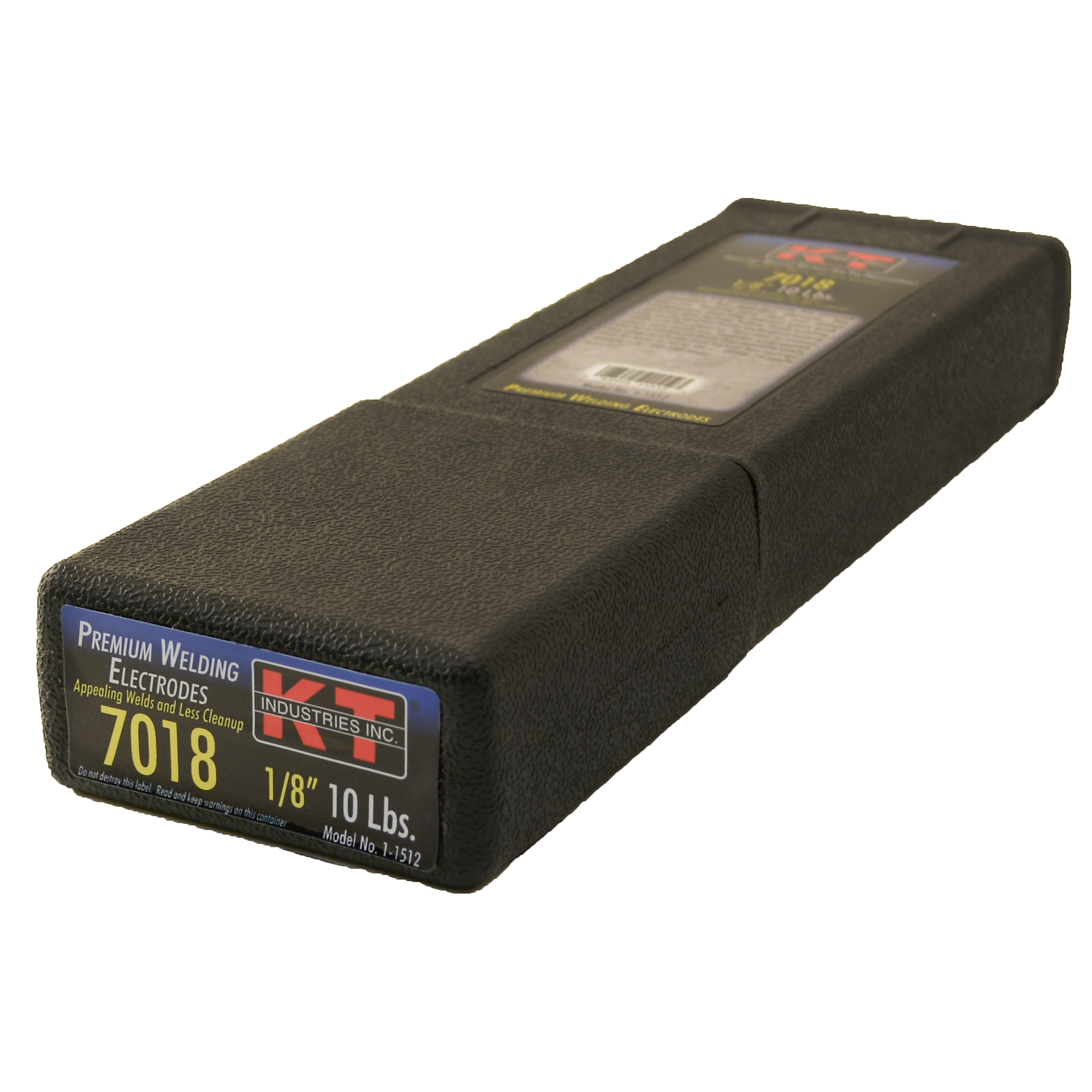 K-T Industries 7018 Welding Electrodes — 1/8in., 10 Lbs., 70,000 PSI, Model# 1-1512
