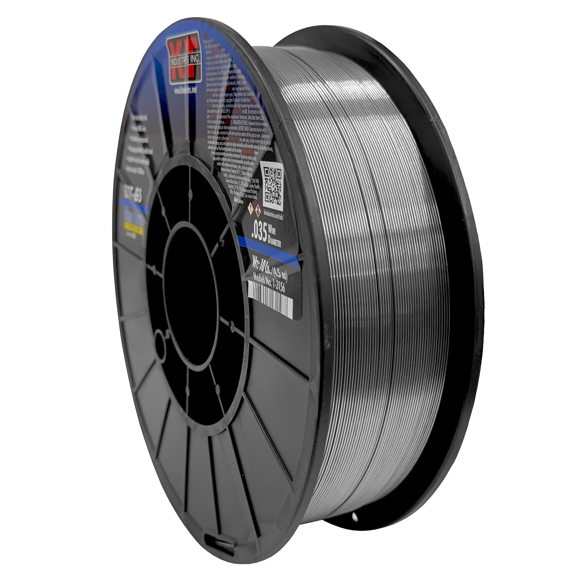 K-T Industries Flux Core MIG Wire — 0.035in., 10 Lb., E71-T-GS, Model# 1-3156