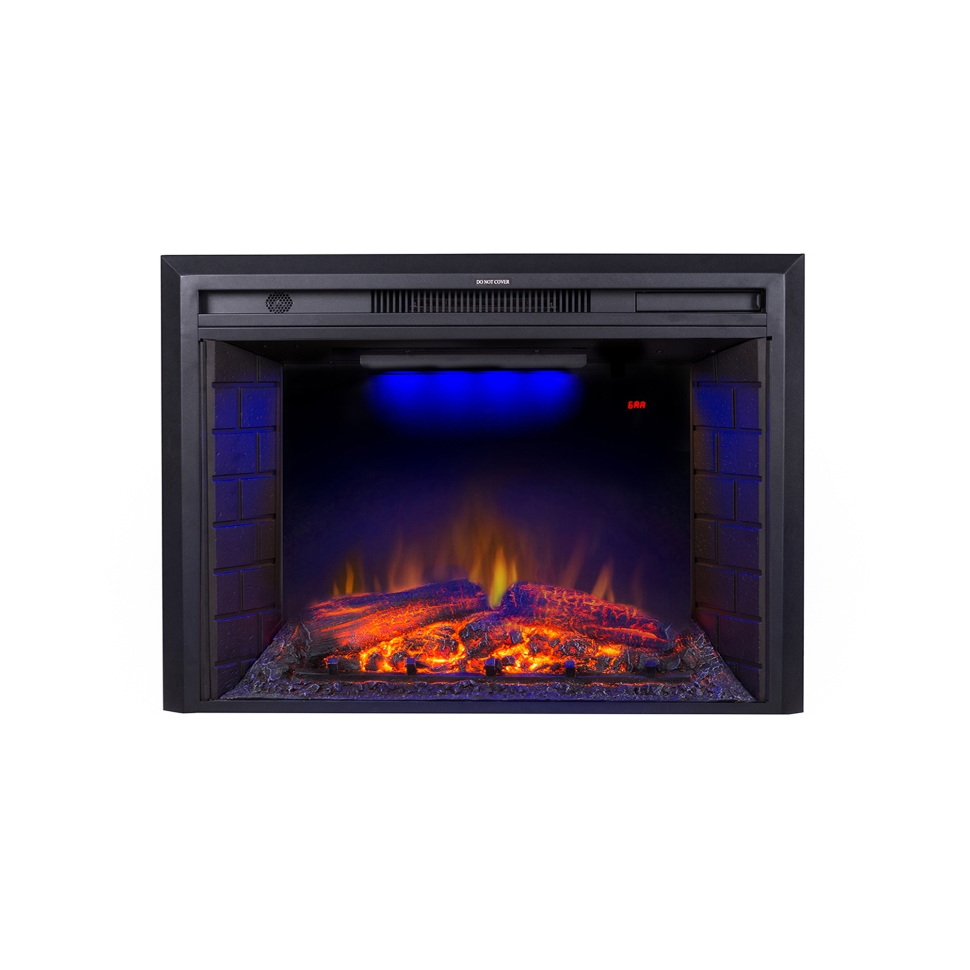 EdenDirect Wall-Mount LED Electric Fireplace — 40in. Width, Remote Control, Adjustable Flame, 750W/1500W, Model# NTEEF36T