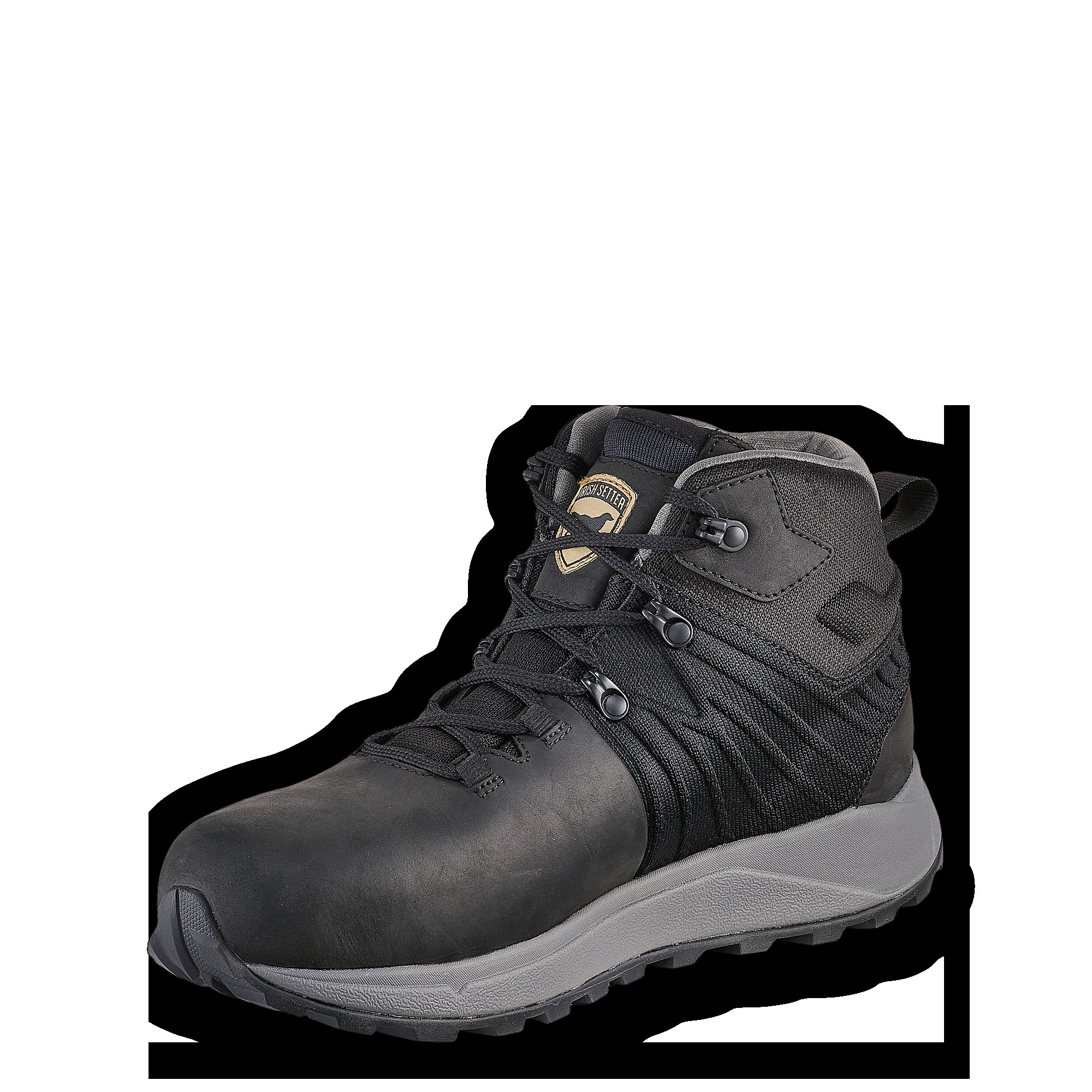 Black Irish Setter Kasota size 13 Work Boots - Lace-Up non-metallic toe. Irish Setter Men main image 4